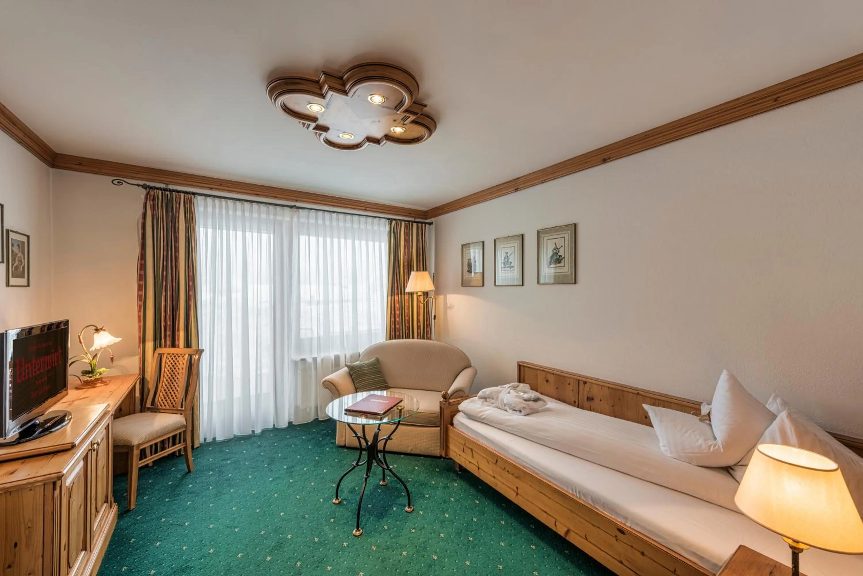 Photo of the whole room, Bed in Hotel Unterwirt