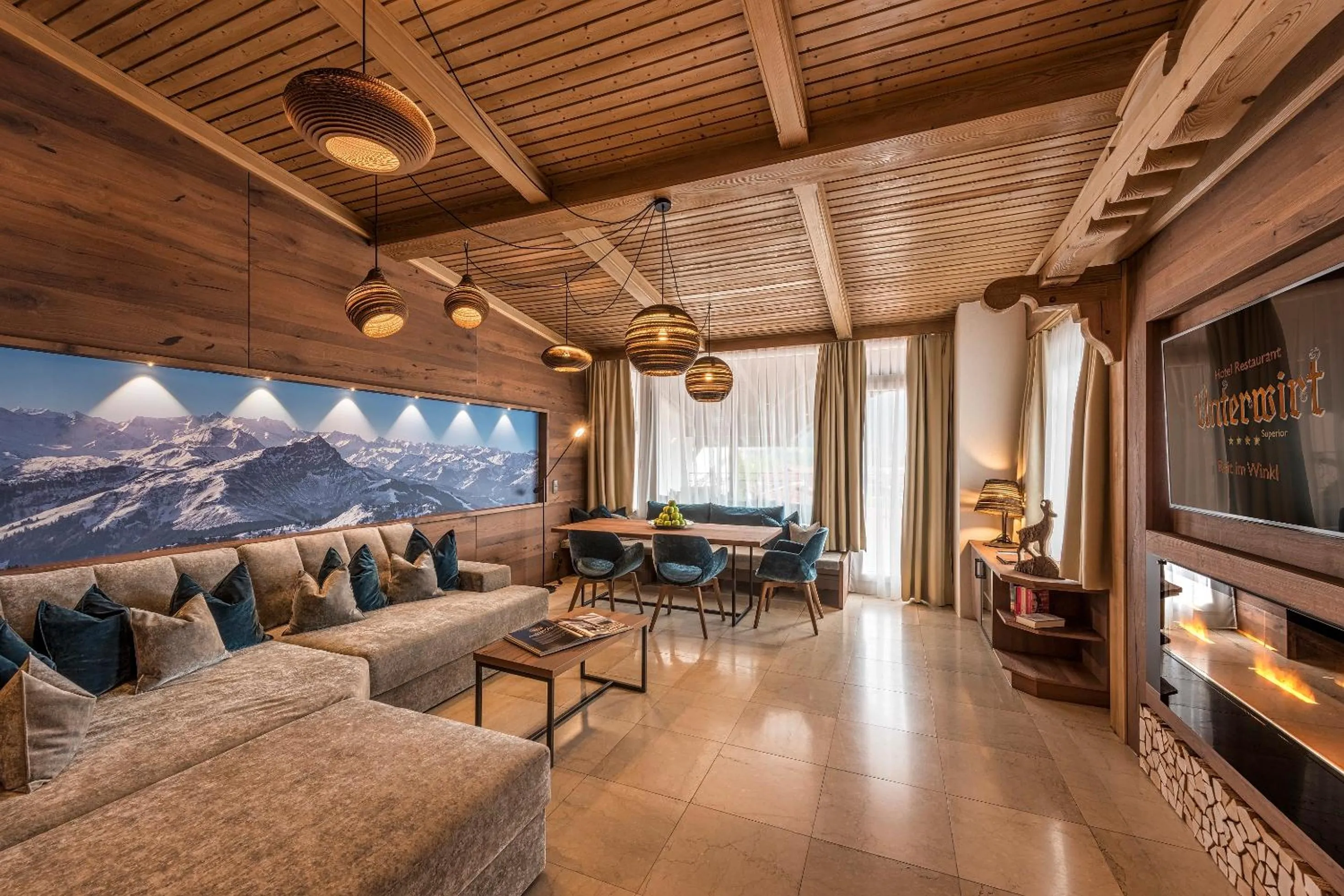 Living room in Hotel Unterwirt