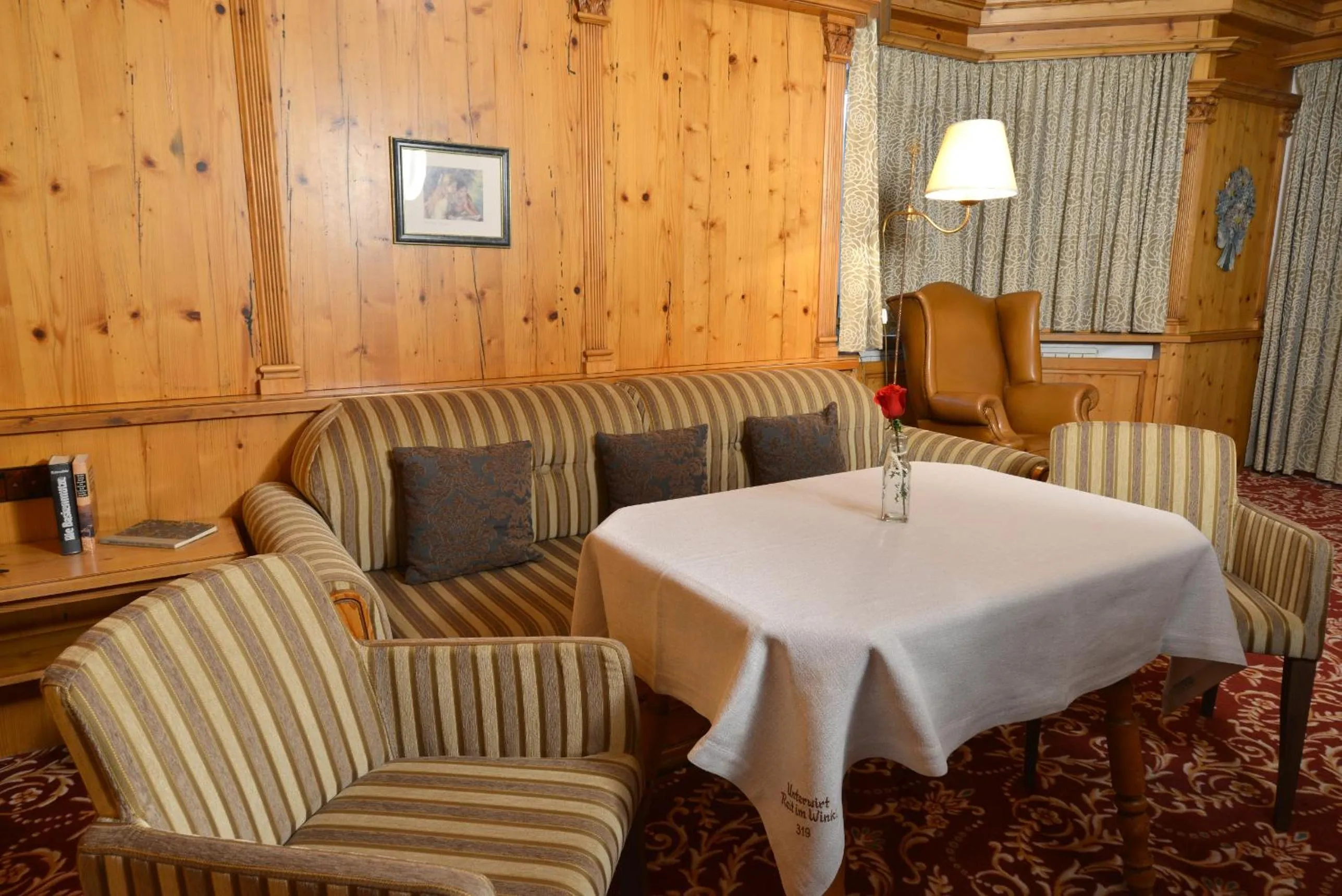 Decorative detail in Hotel Unterwirt