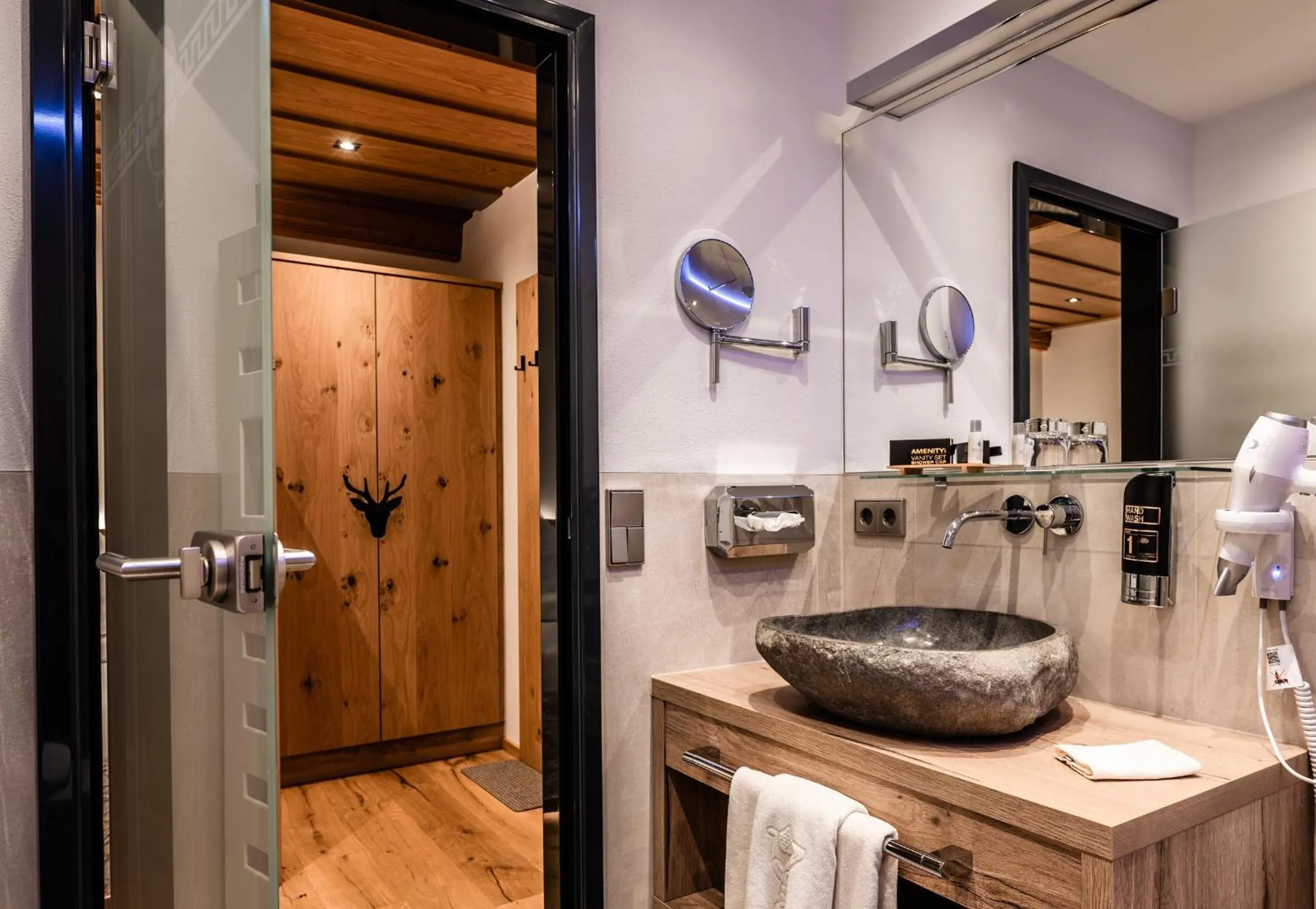 Bathroom in Hotel Unterwirt