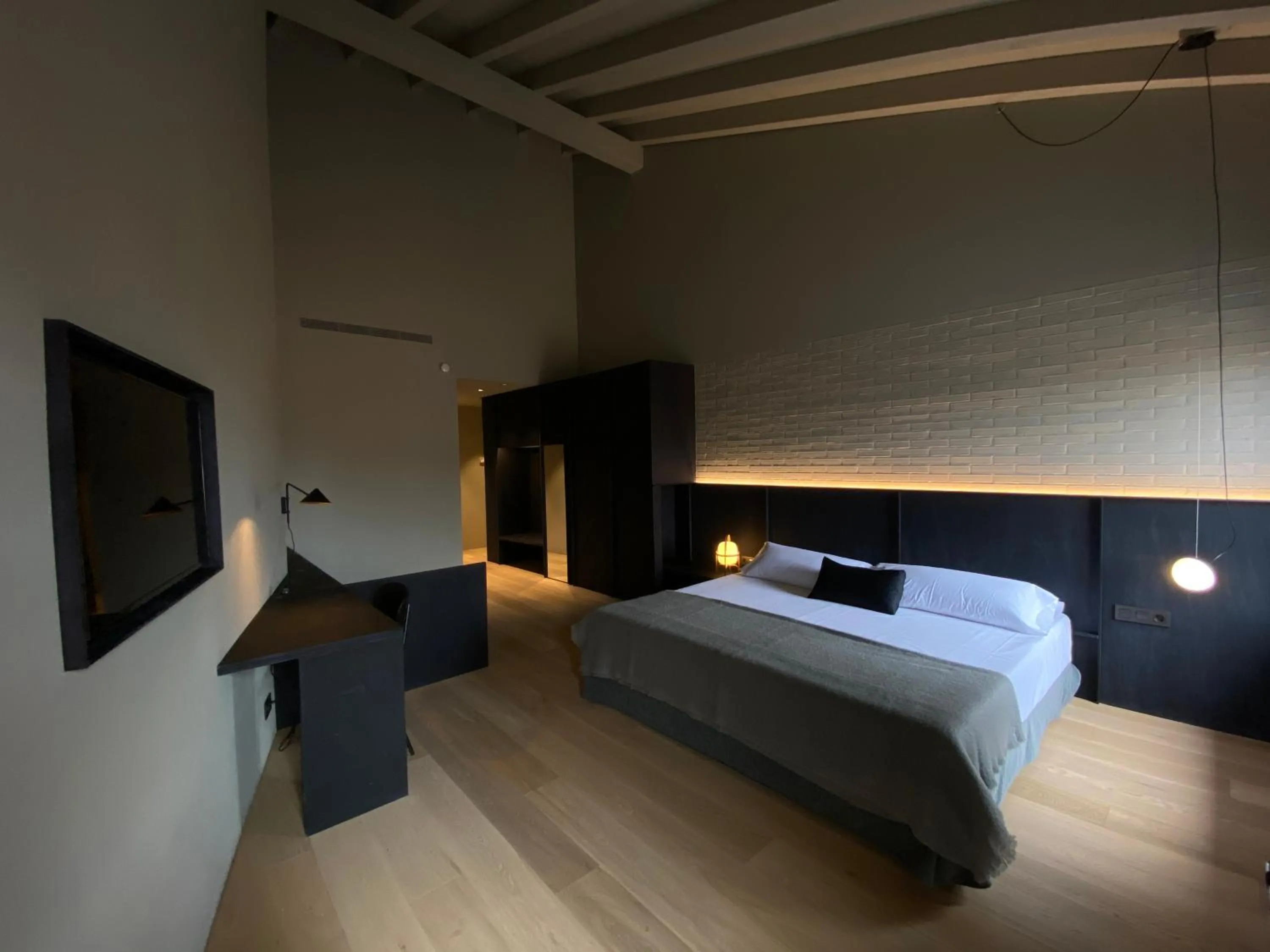 Bed in Casa Grande Hotel