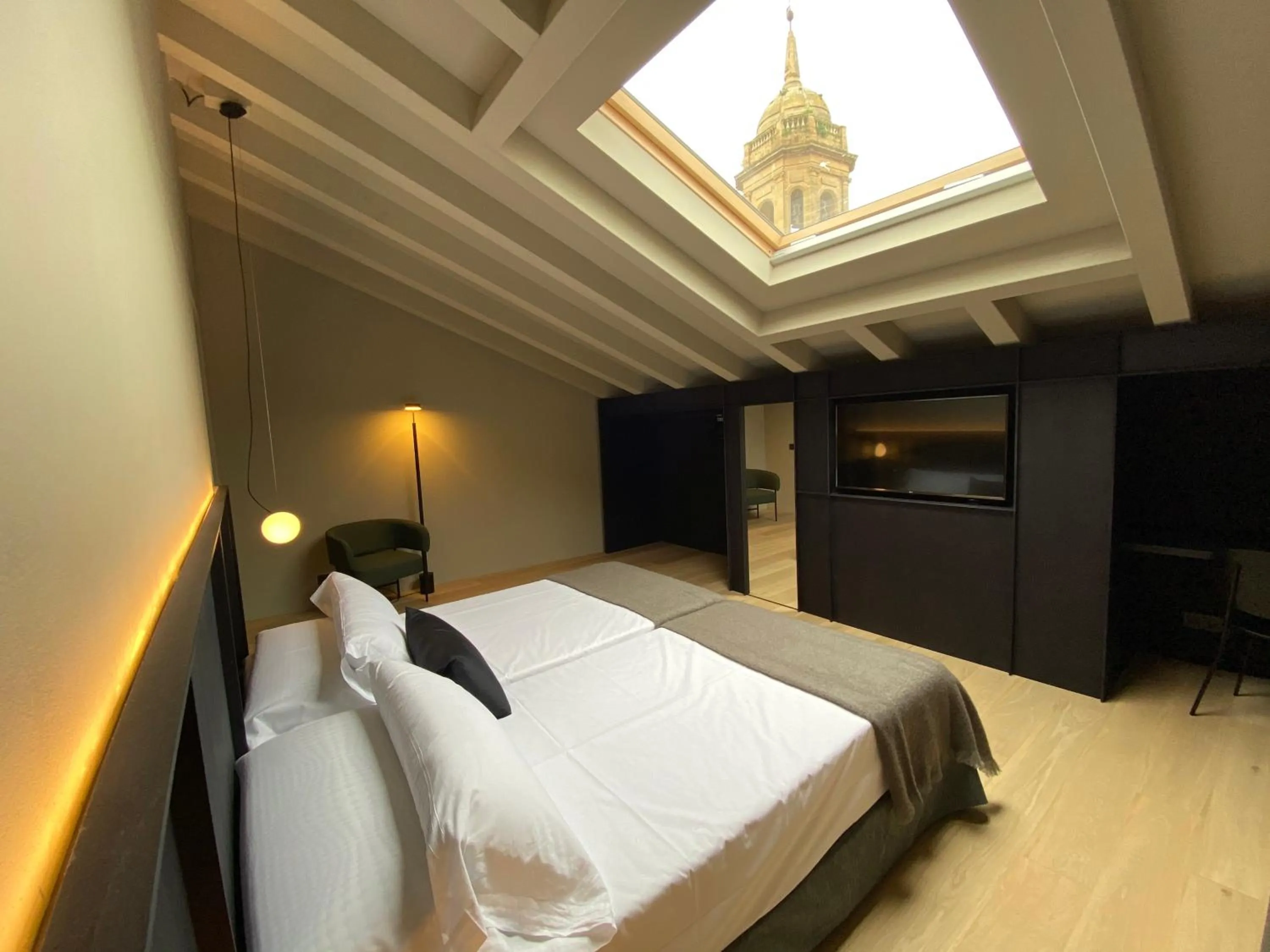 Bed in Casa Grande Hotel