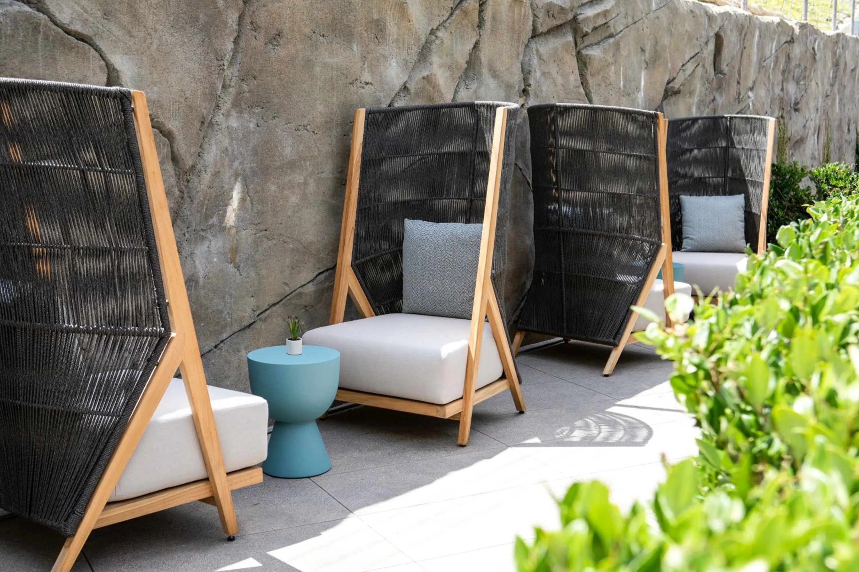 Patio in Ayres Hotel Vista Carlsbad