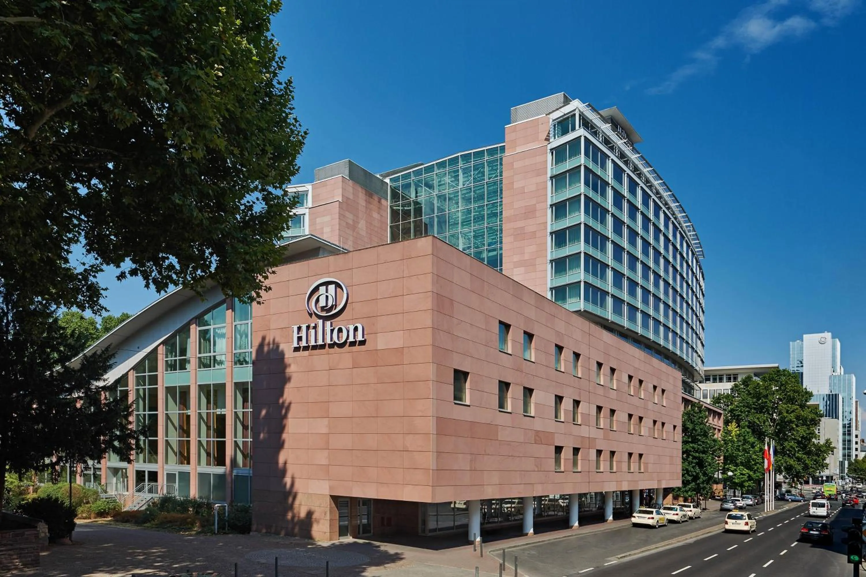 Property building in Hilton Frankfurt City Centre
