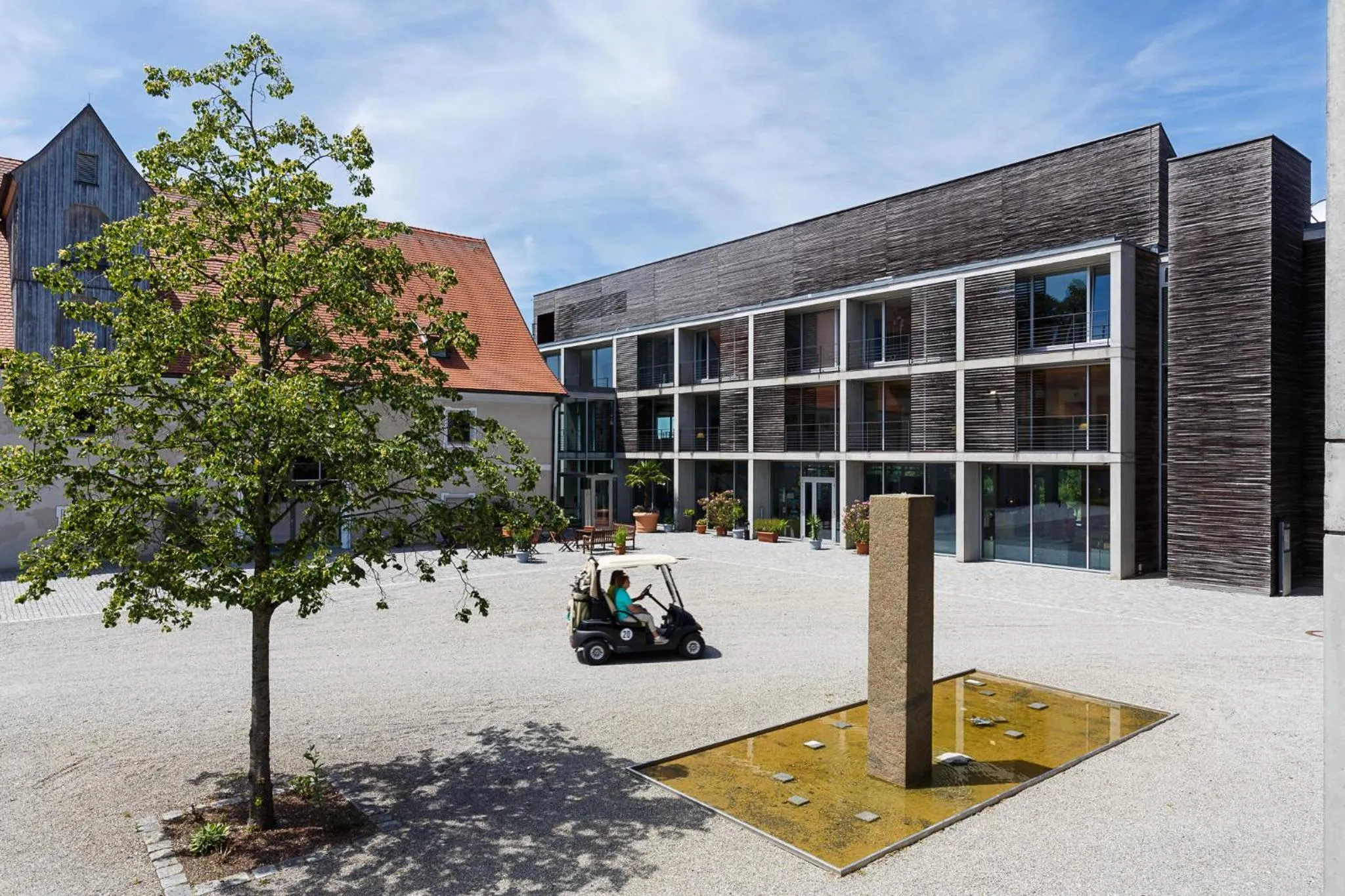 Patio in Waldsee Golf-Resort