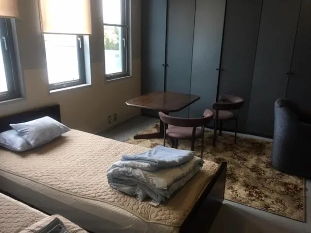 Bed in Narita Airport Samurai Hostel