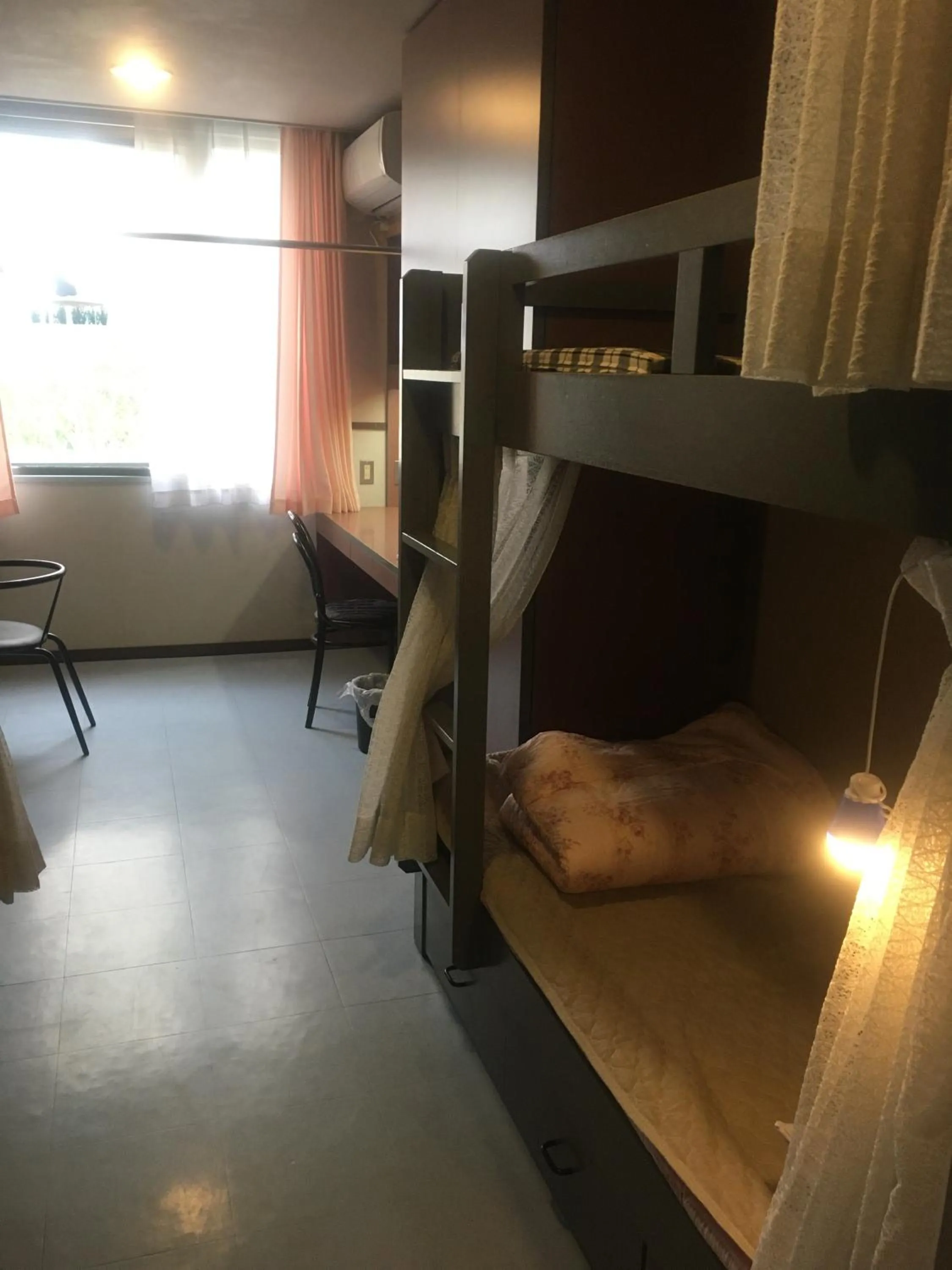 Bed in Narita Airport Samurai Hostel