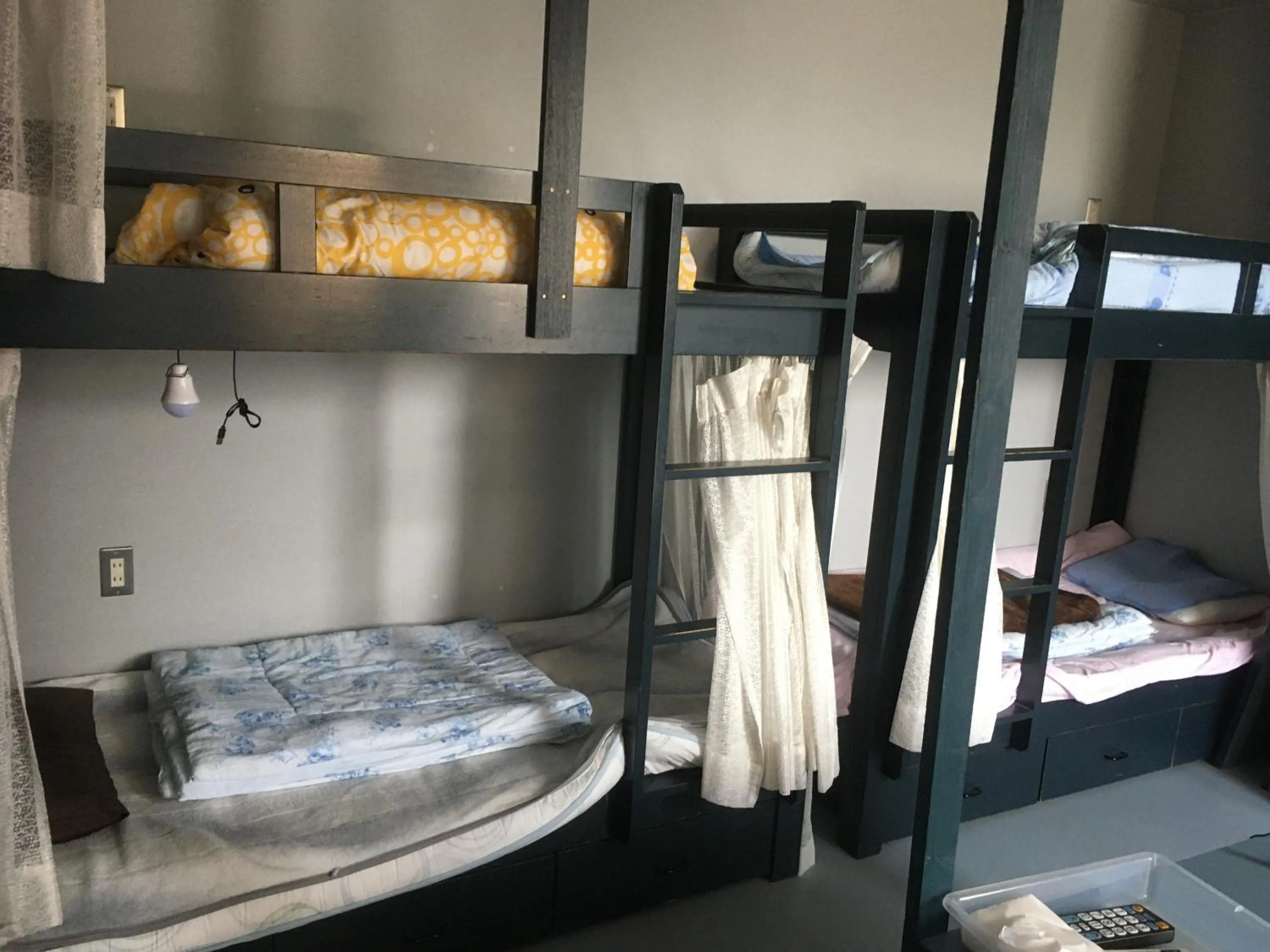 Bed in Narita Airport Samurai Hostel