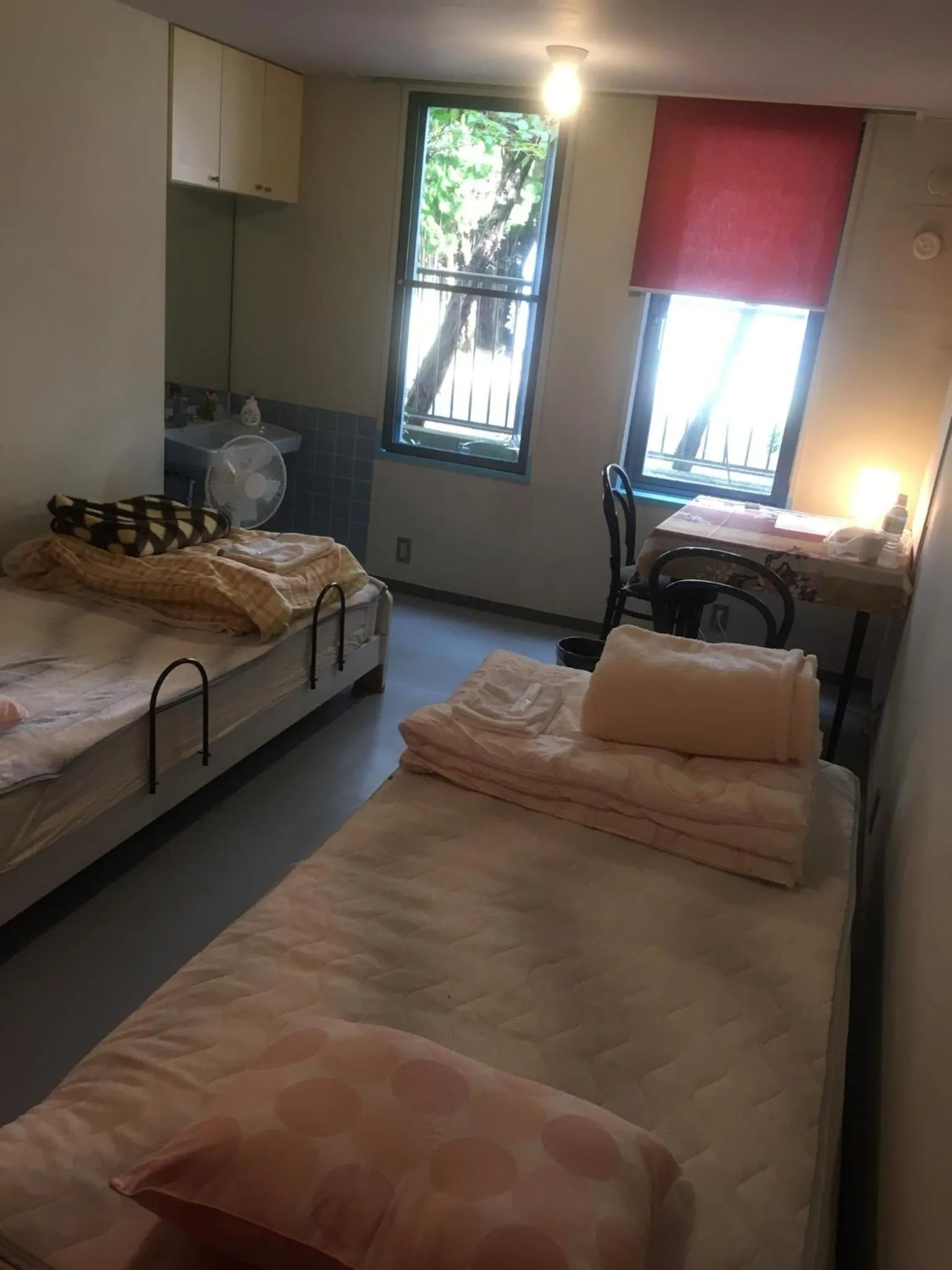 Bed in Narita Airport Samurai Hostel