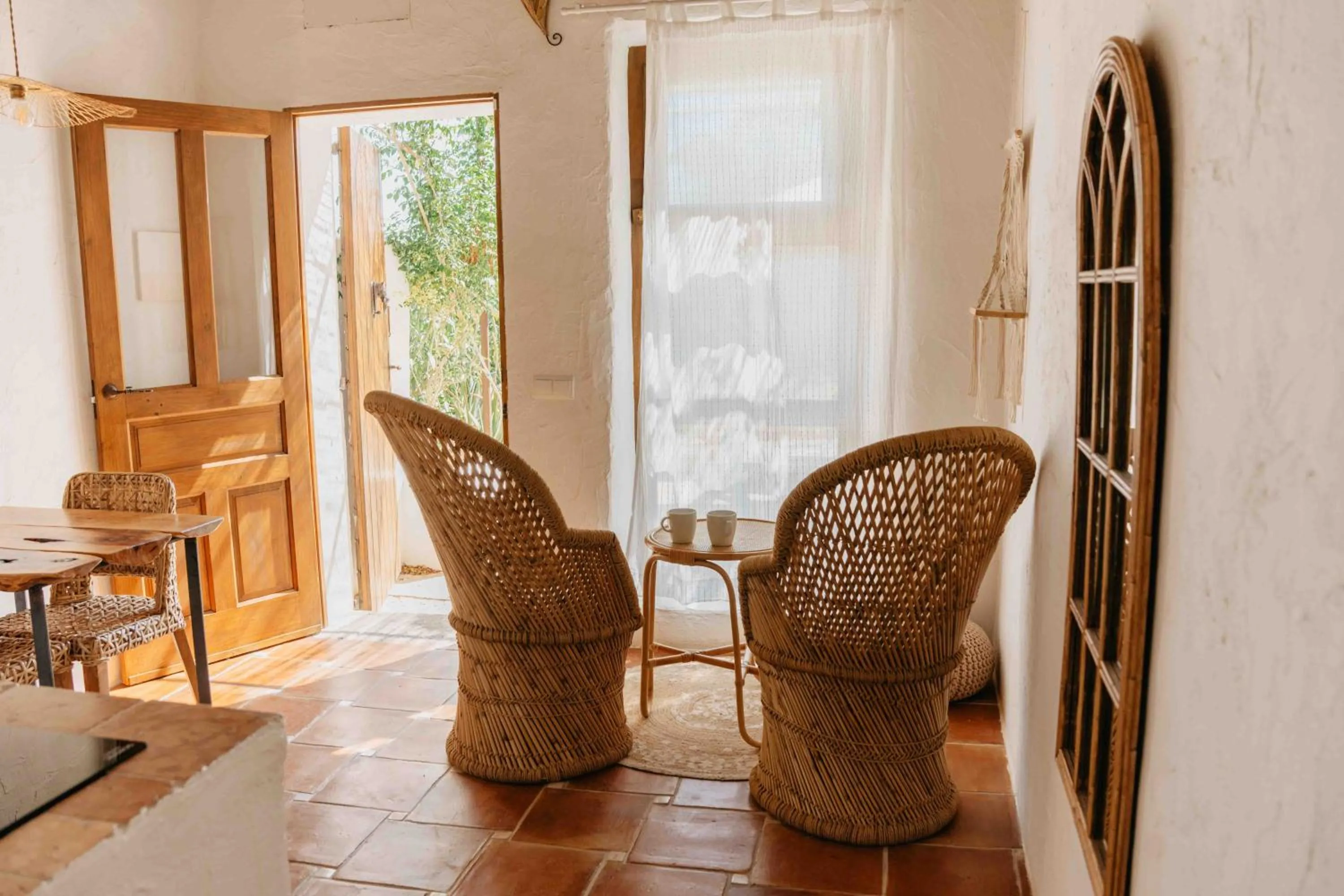 Living room in LAS MARIPOSAS