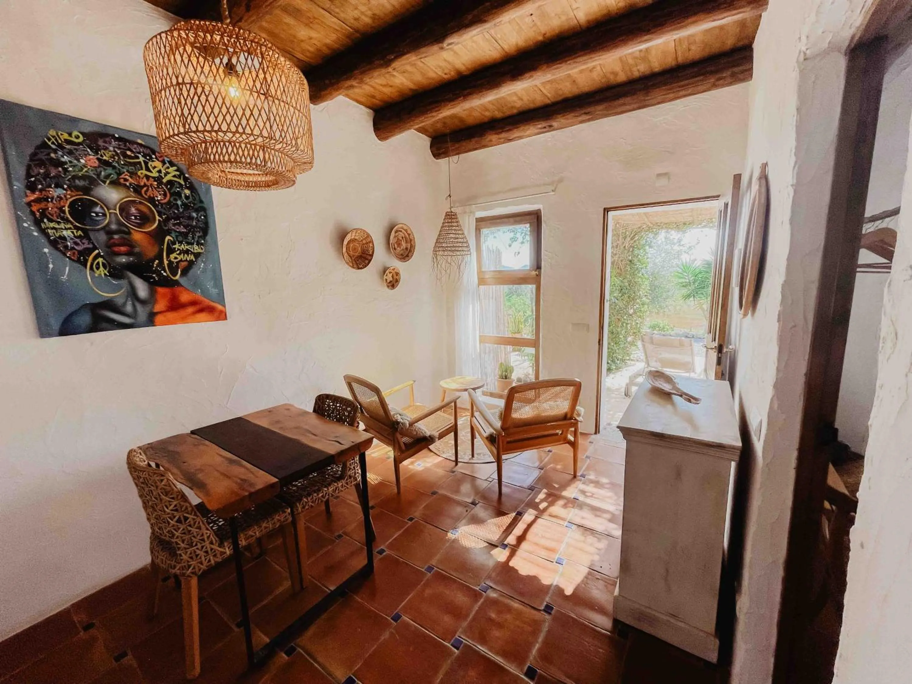 Living room in LAS MARIPOSAS