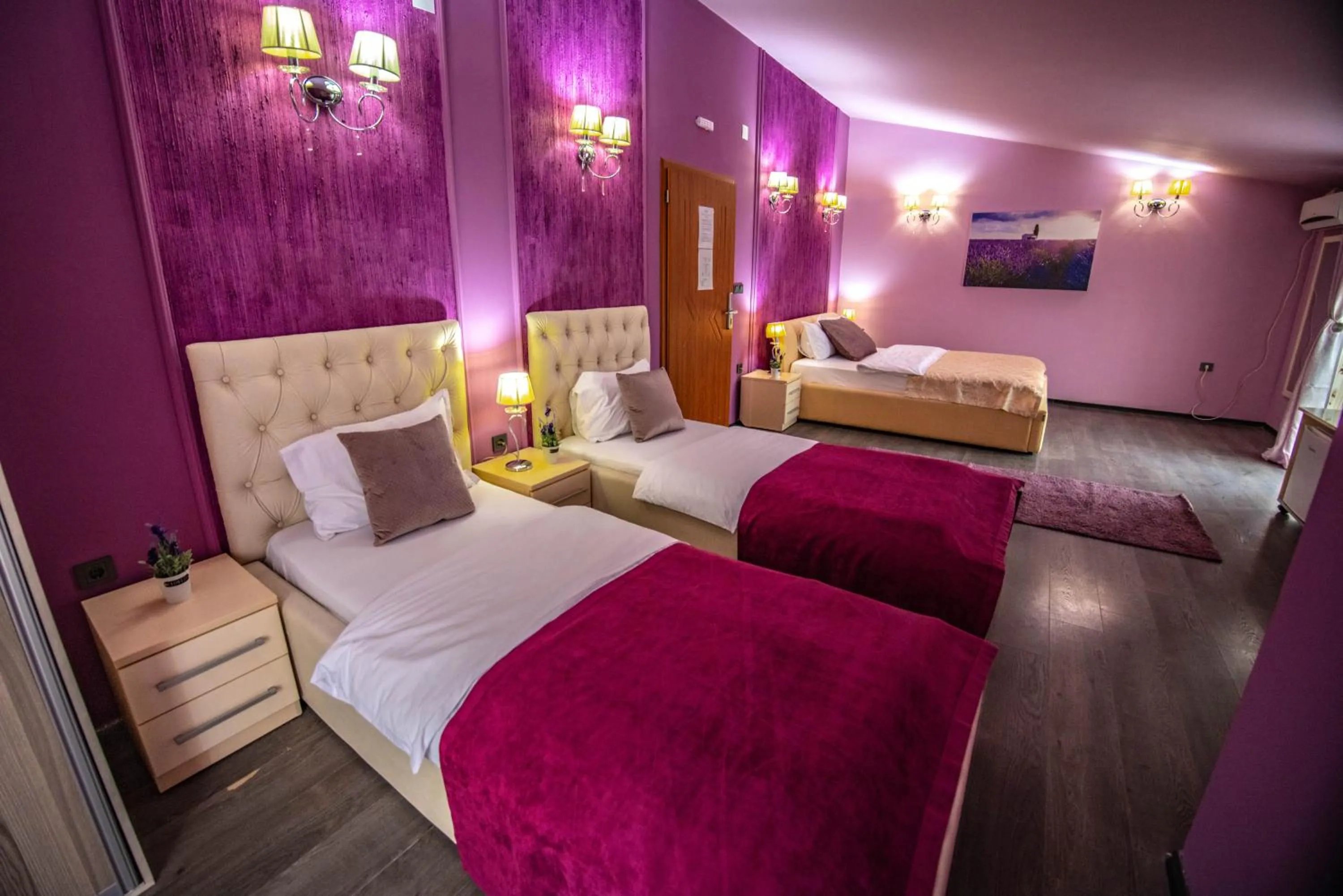 Bed in Hotel Pamela Concept