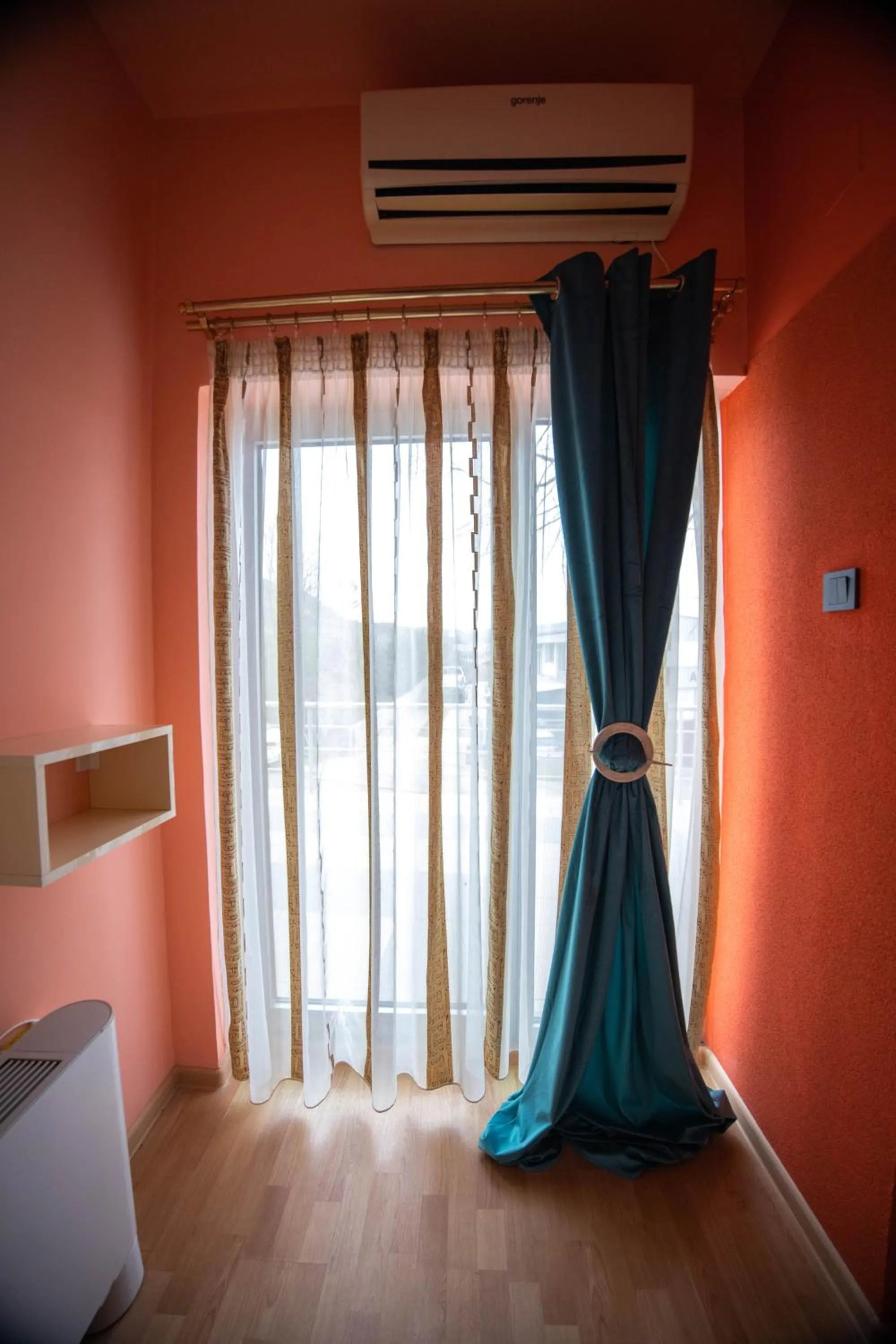 air conditioner, Bed in Hotel Pamela Concept