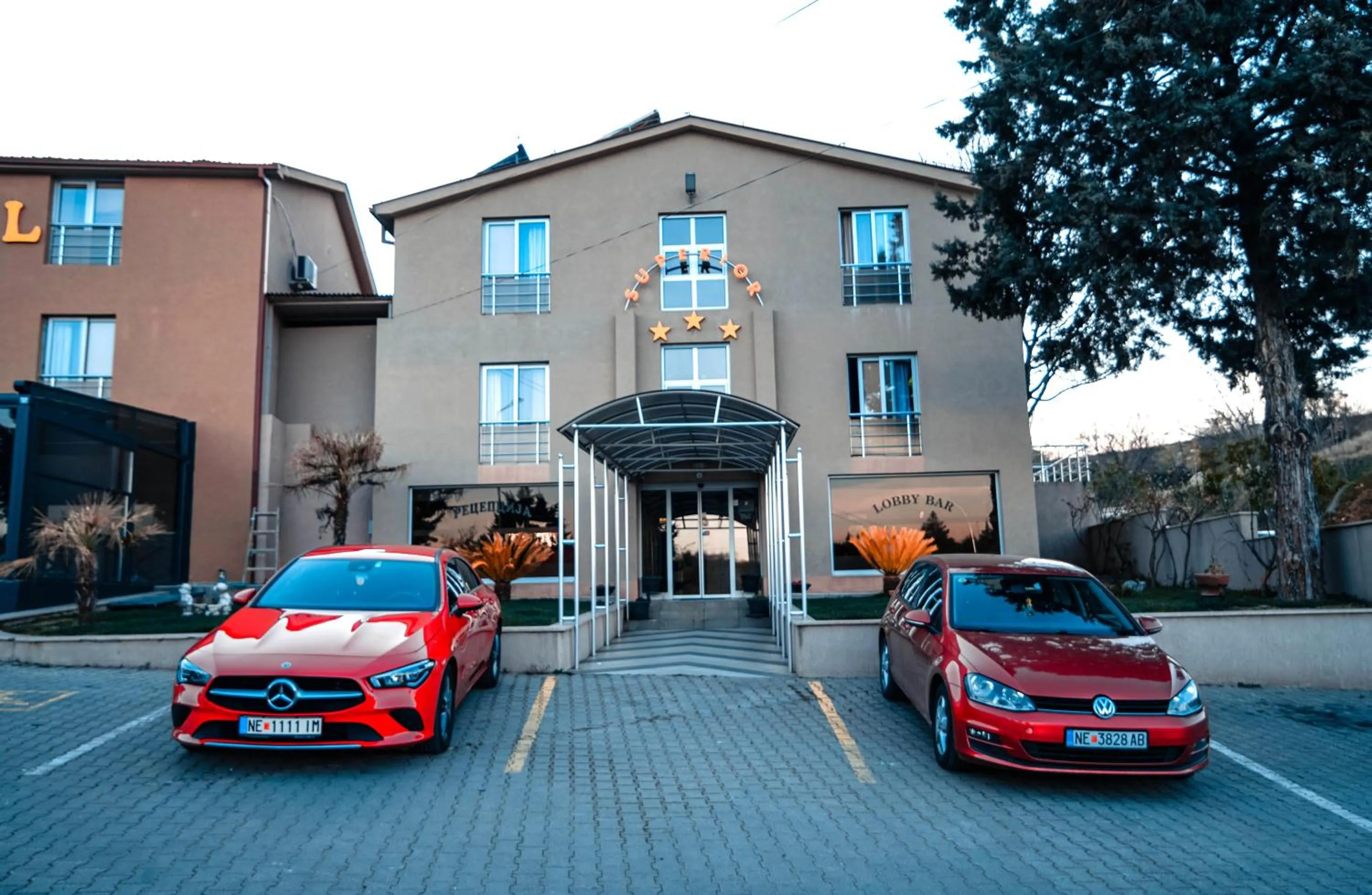 Property building in Hotel Pamela Concept