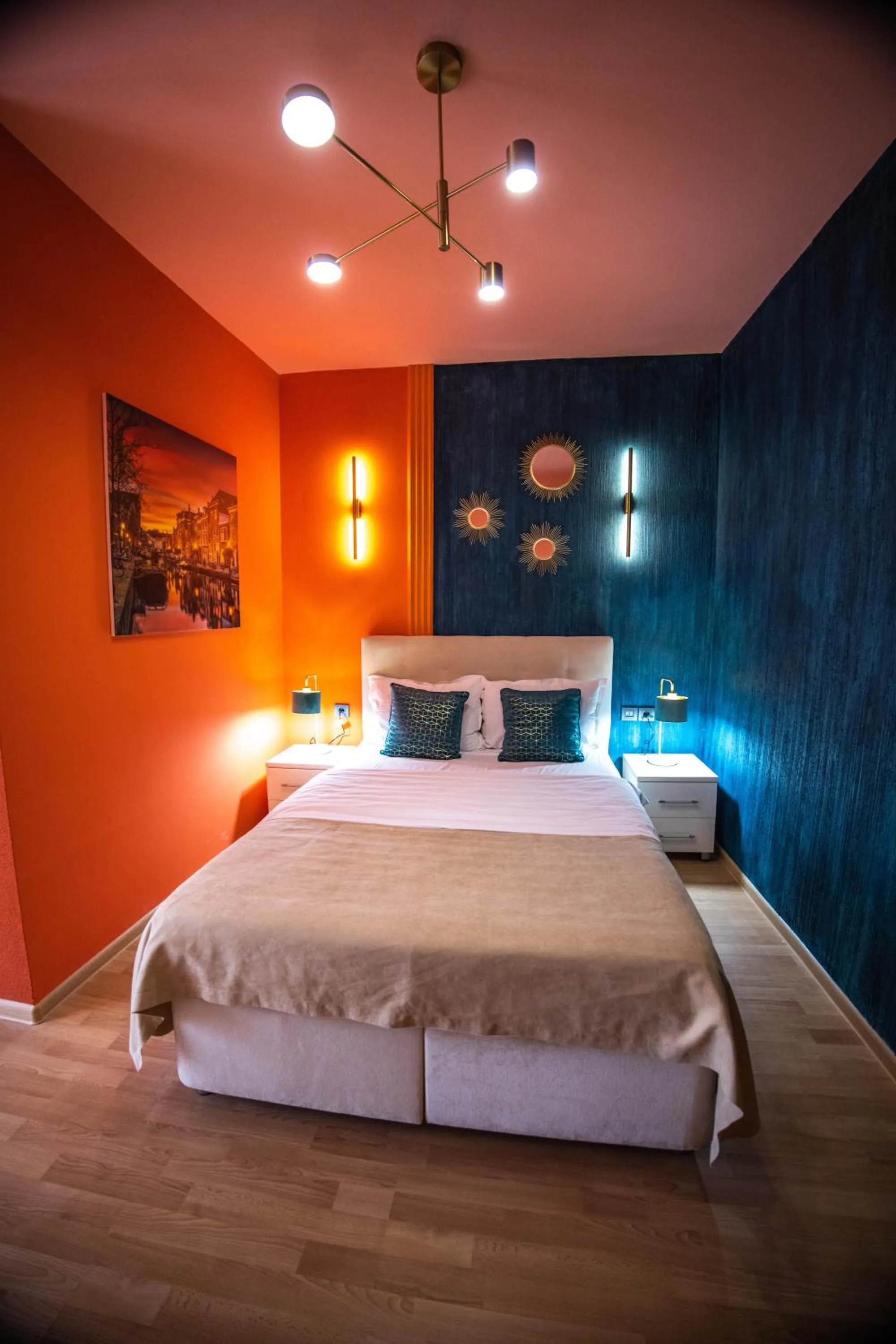 Bed in Hotel Pamela Concept