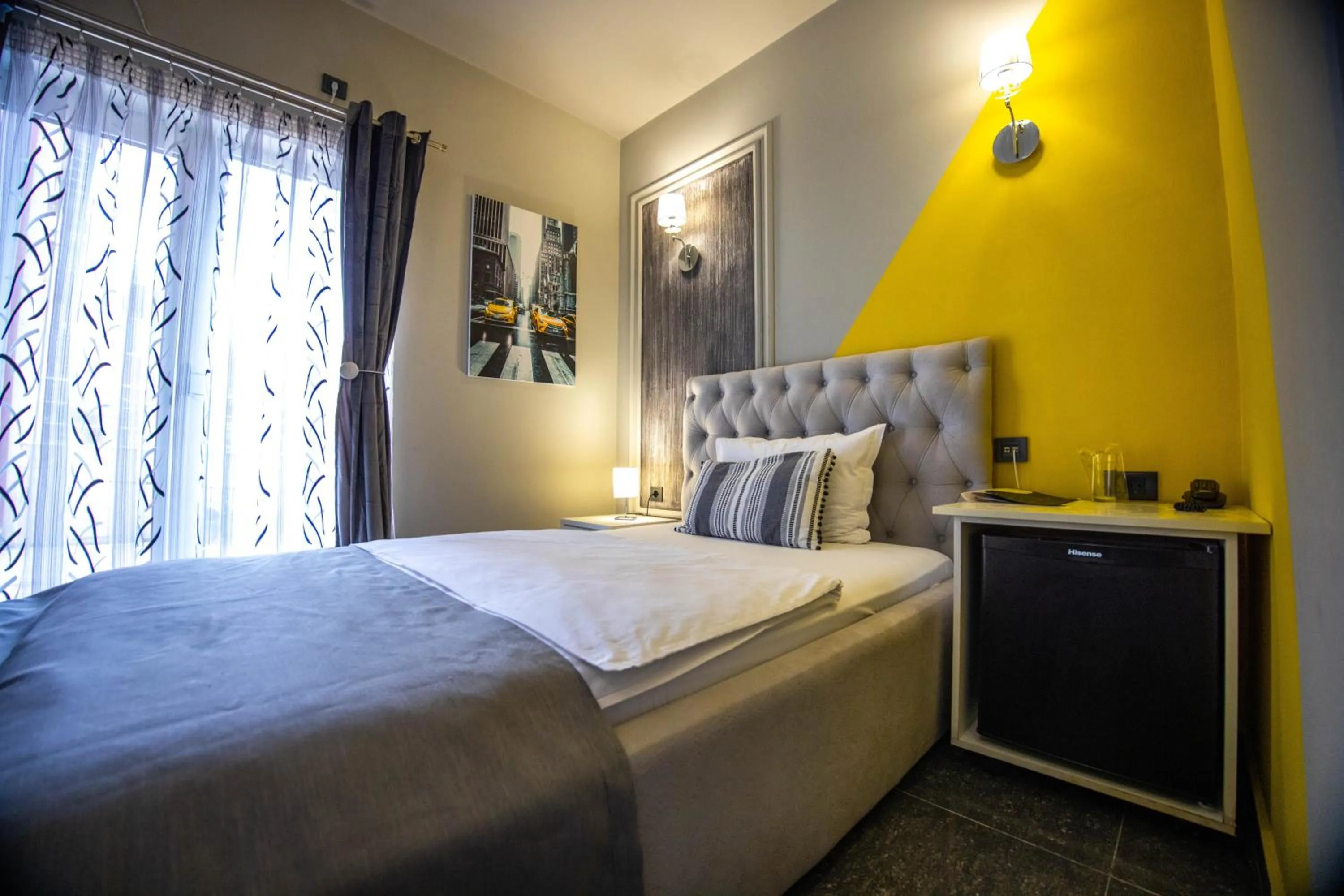 Bed in Hotel Pamela Concept