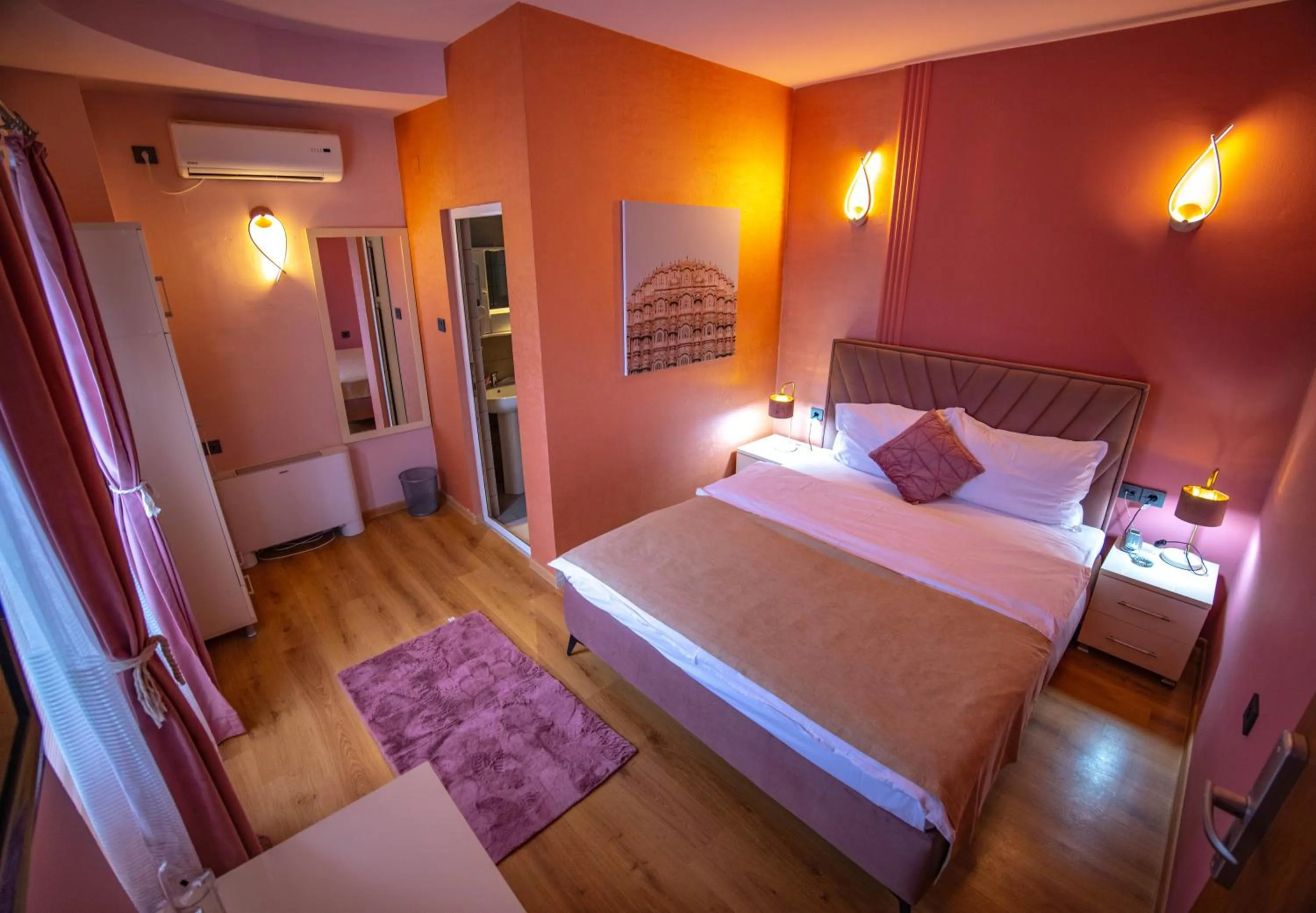 Bed in Hotel Pamela Concept