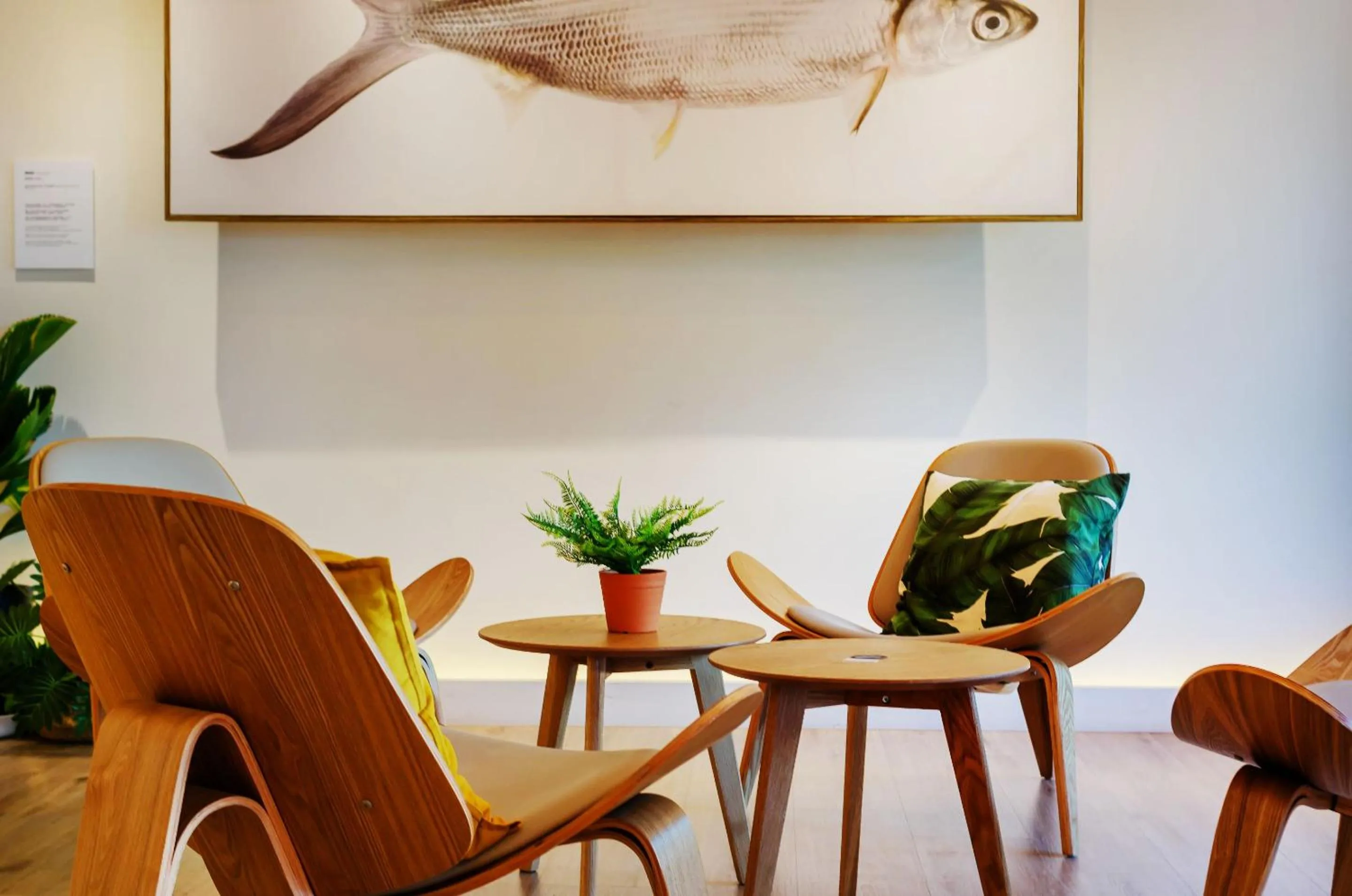 Seating area in Popinn