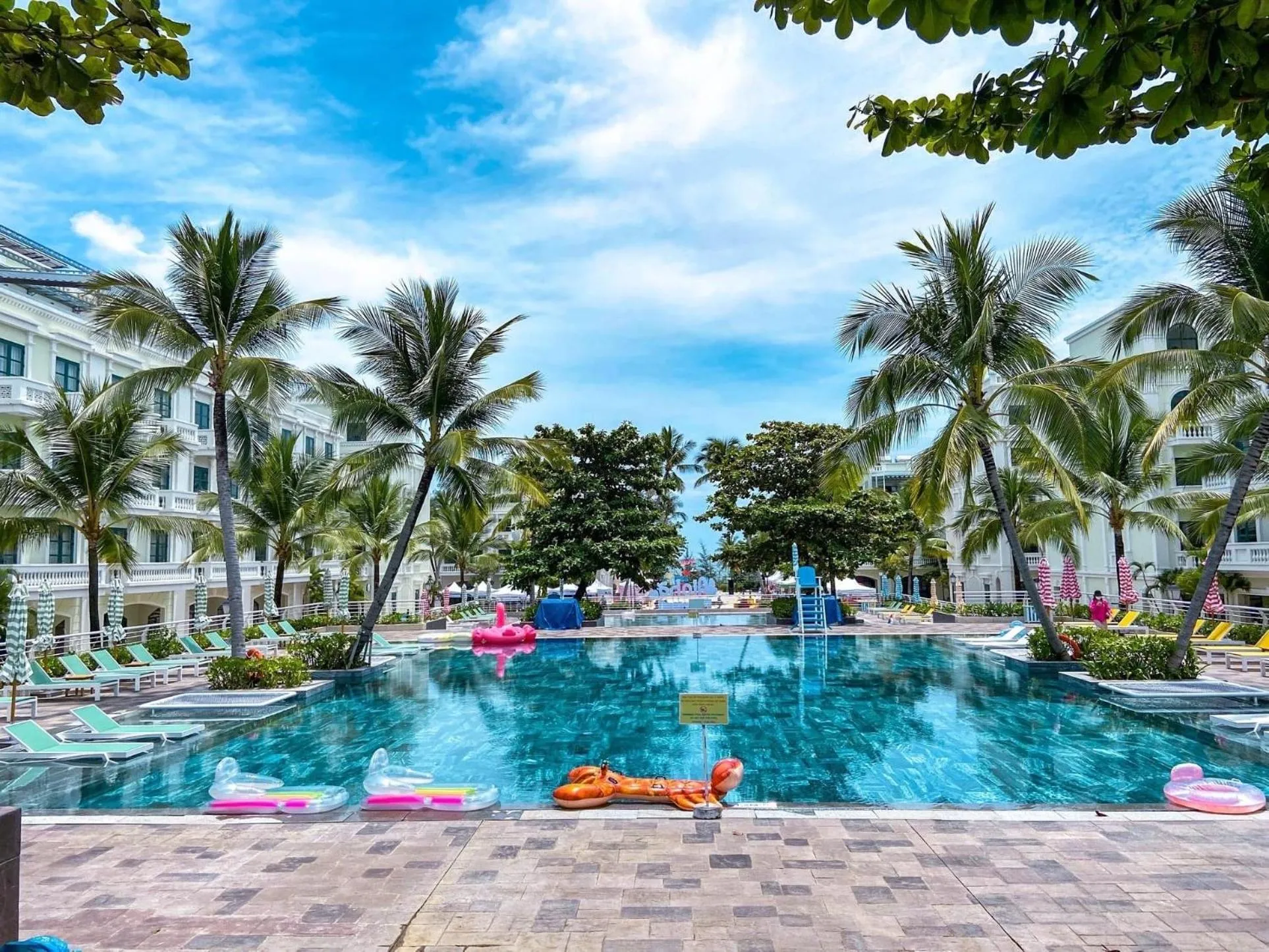 Swimming pool in The Costis Phu Quoc