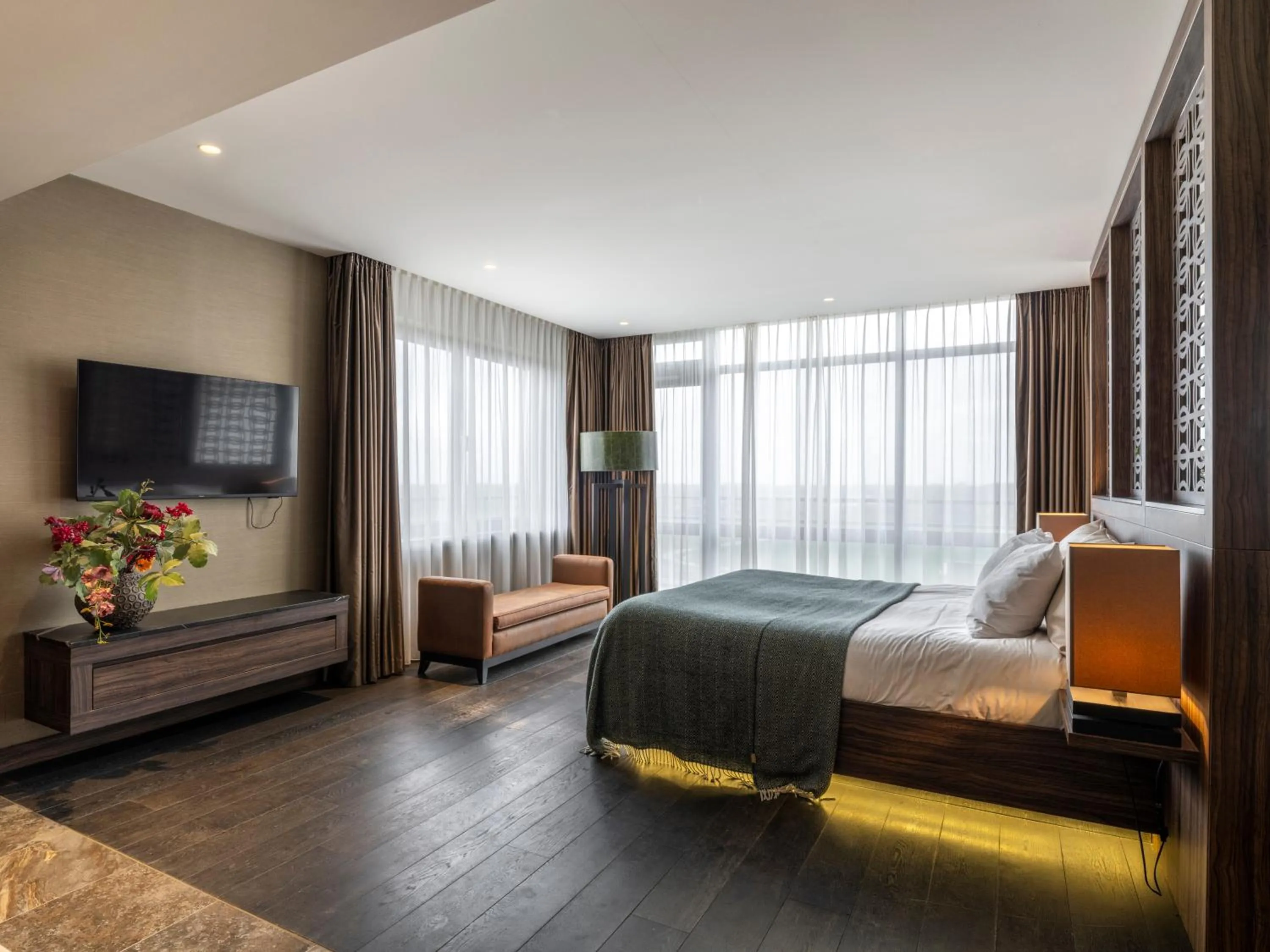 Bed in Van Der Valk Hotel Zwolle