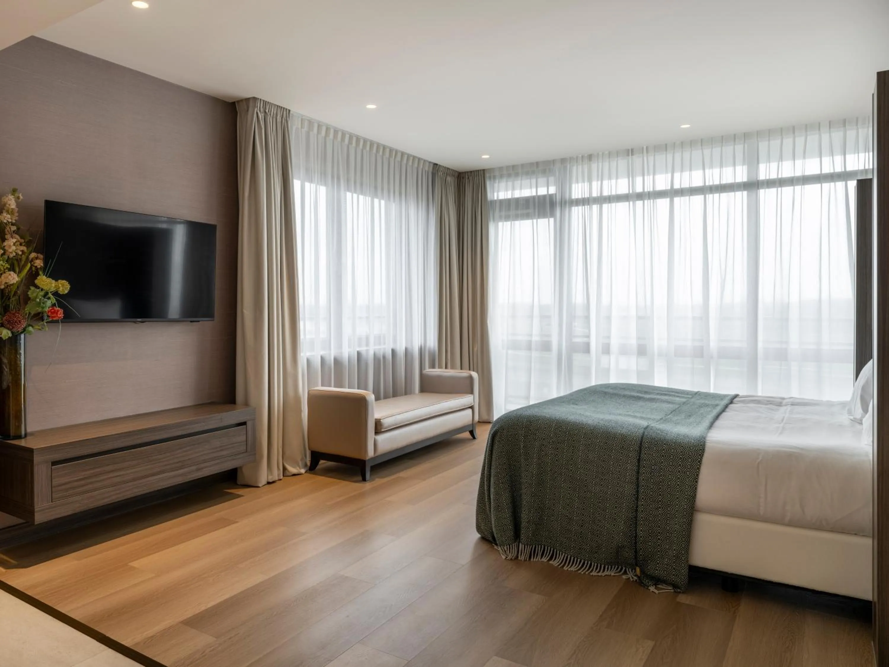 Bed in Van Der Valk Hotel Zwolle