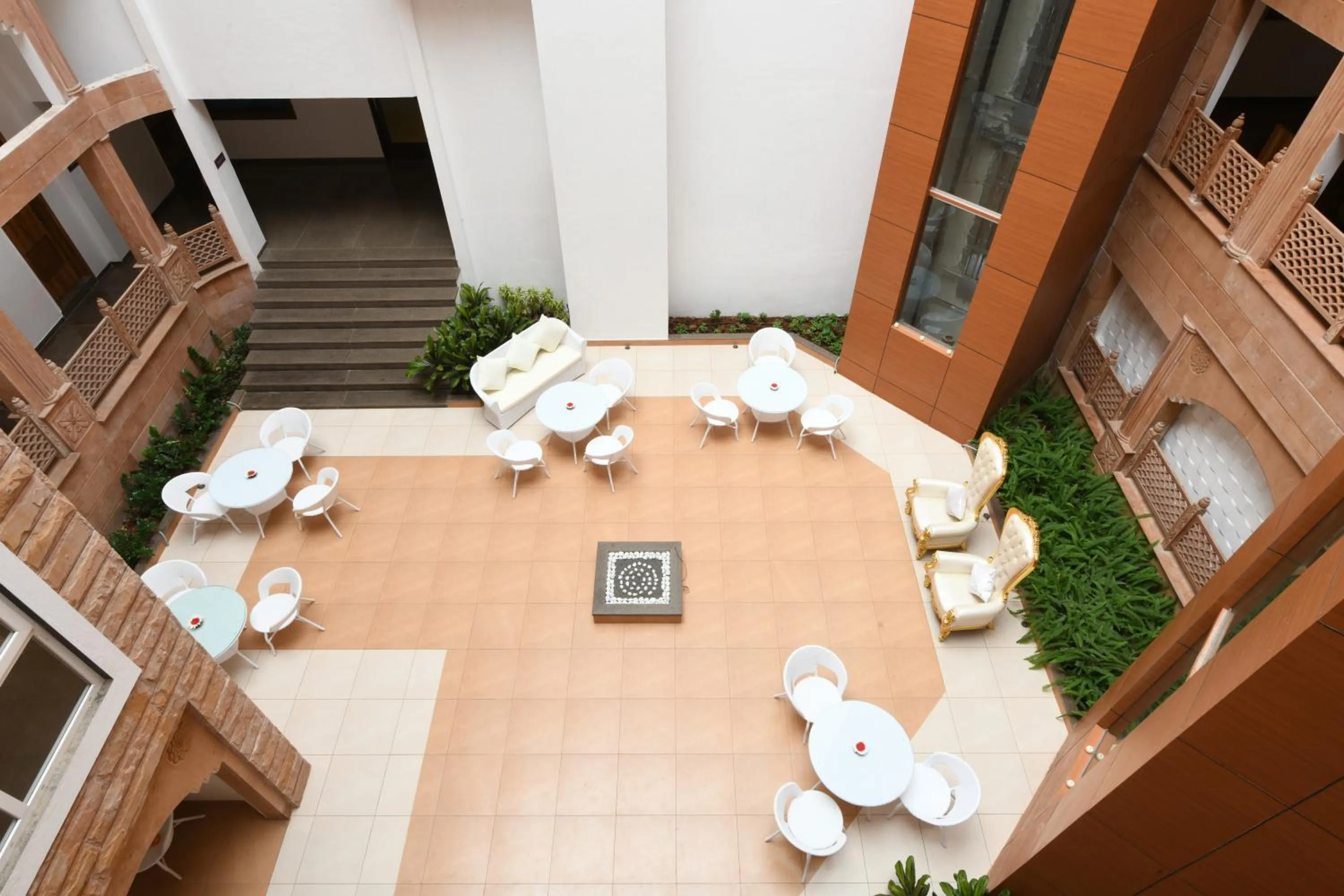 Seating area in Hotel Elite Vita