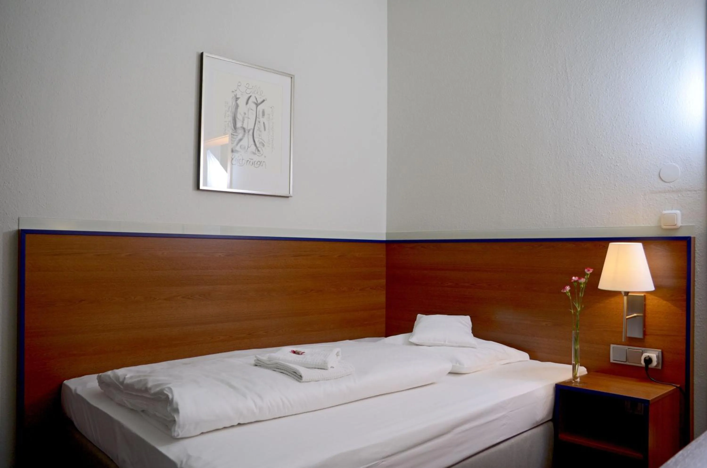 Bed in Hotel & Apartments Fürstenhof am Bauhaus