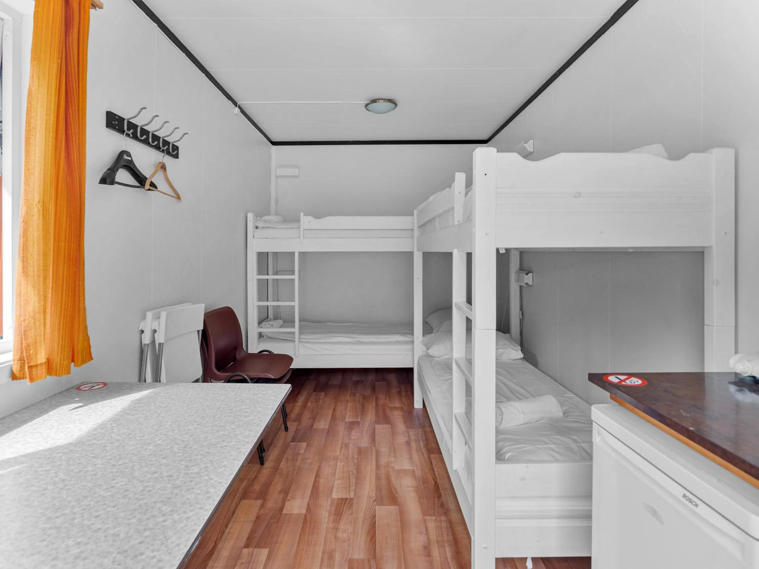 Bedroom, Bed in Grimen Camping