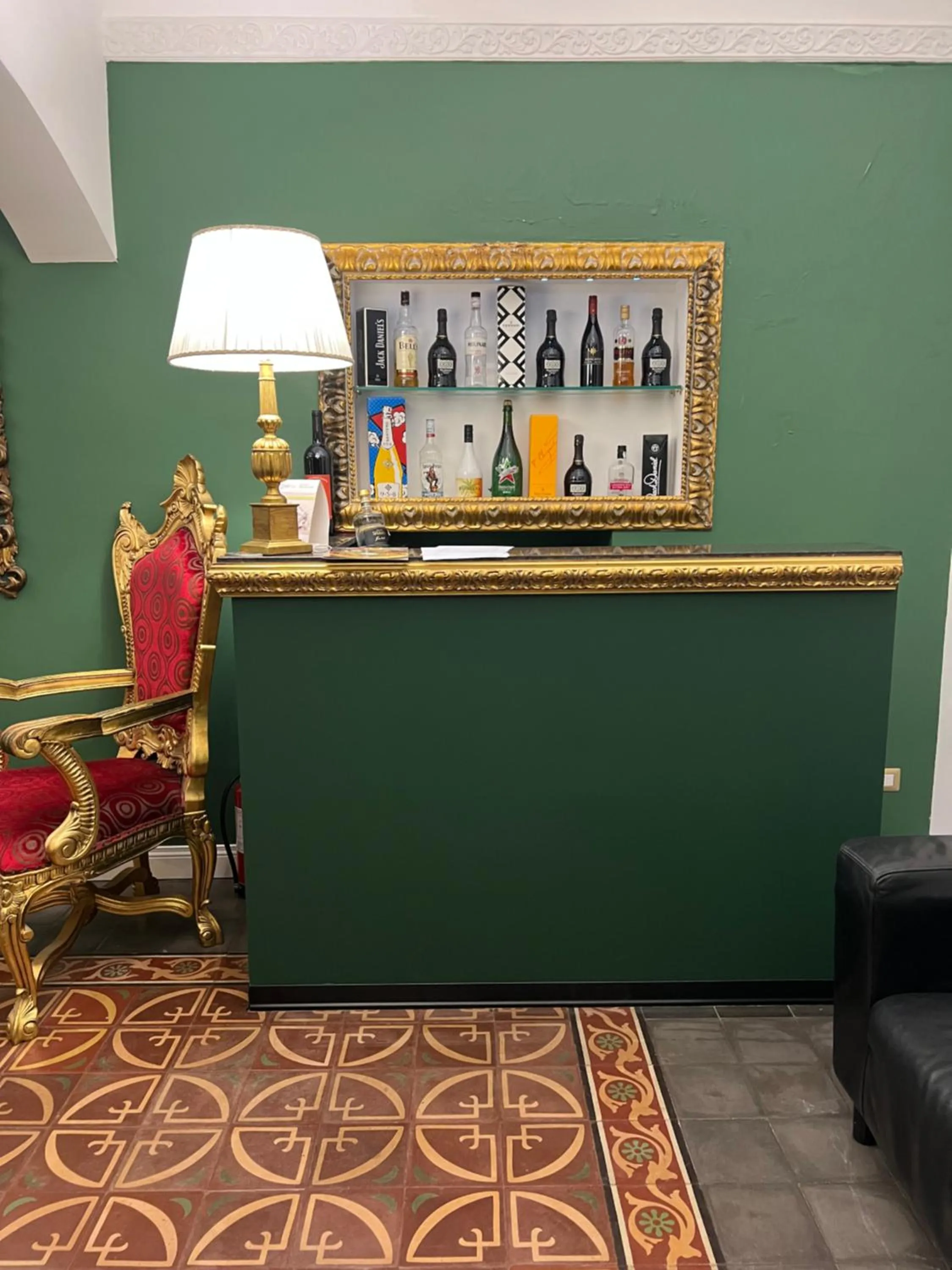 Lobby or reception in Duca di Uzeda Bed and Breakfast