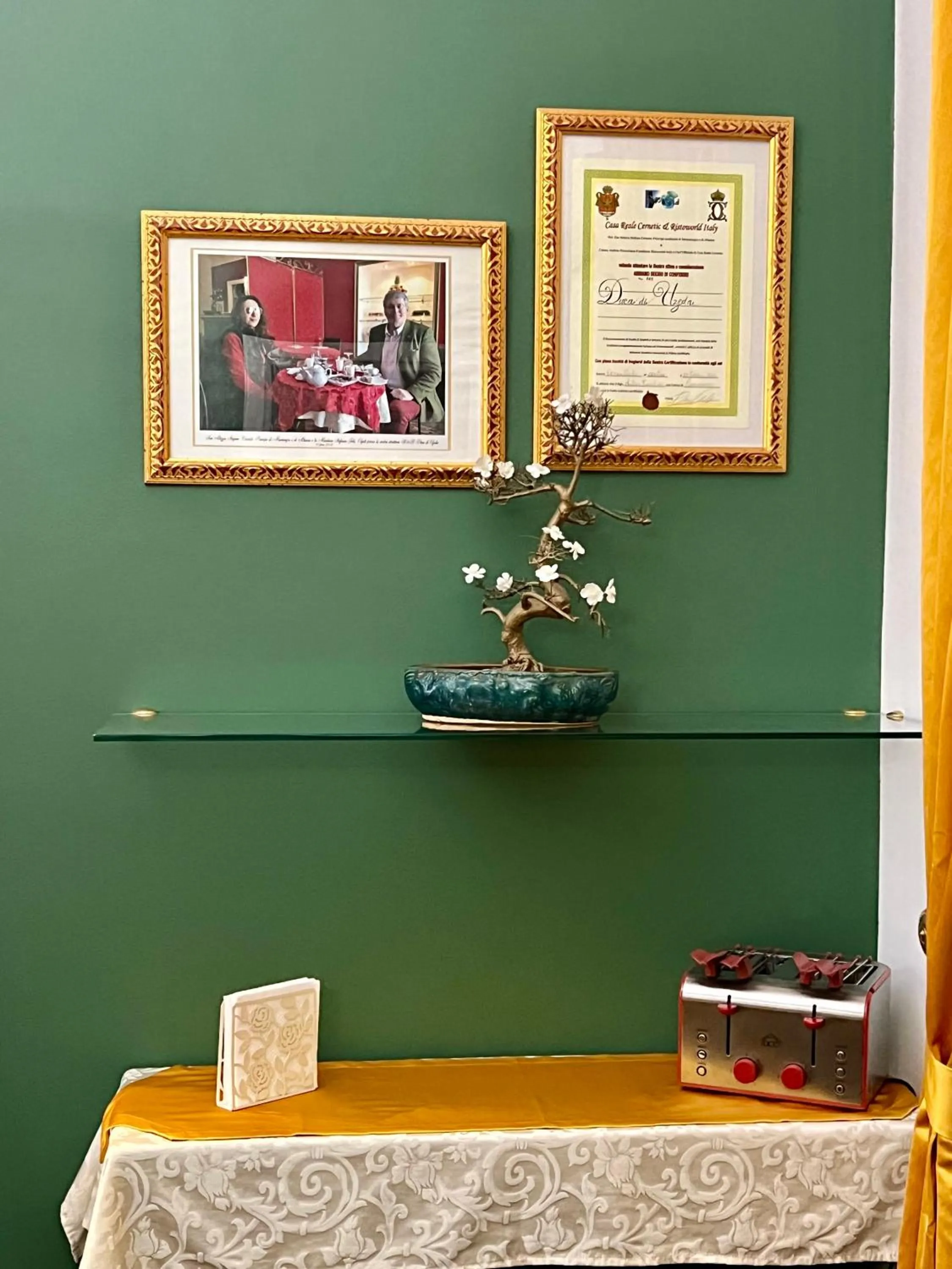 Lobby or reception in Duca di Uzeda Bed and Breakfast