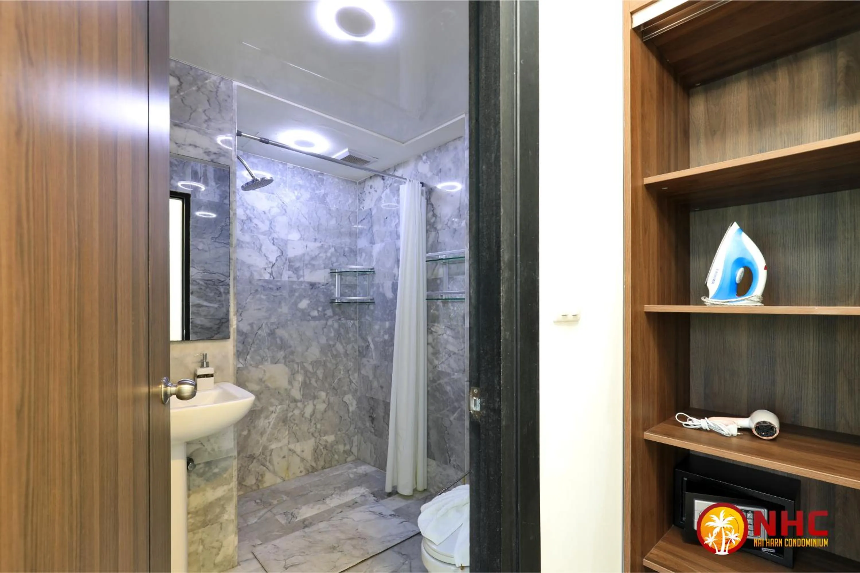 Shower in Nai Harn Condominium