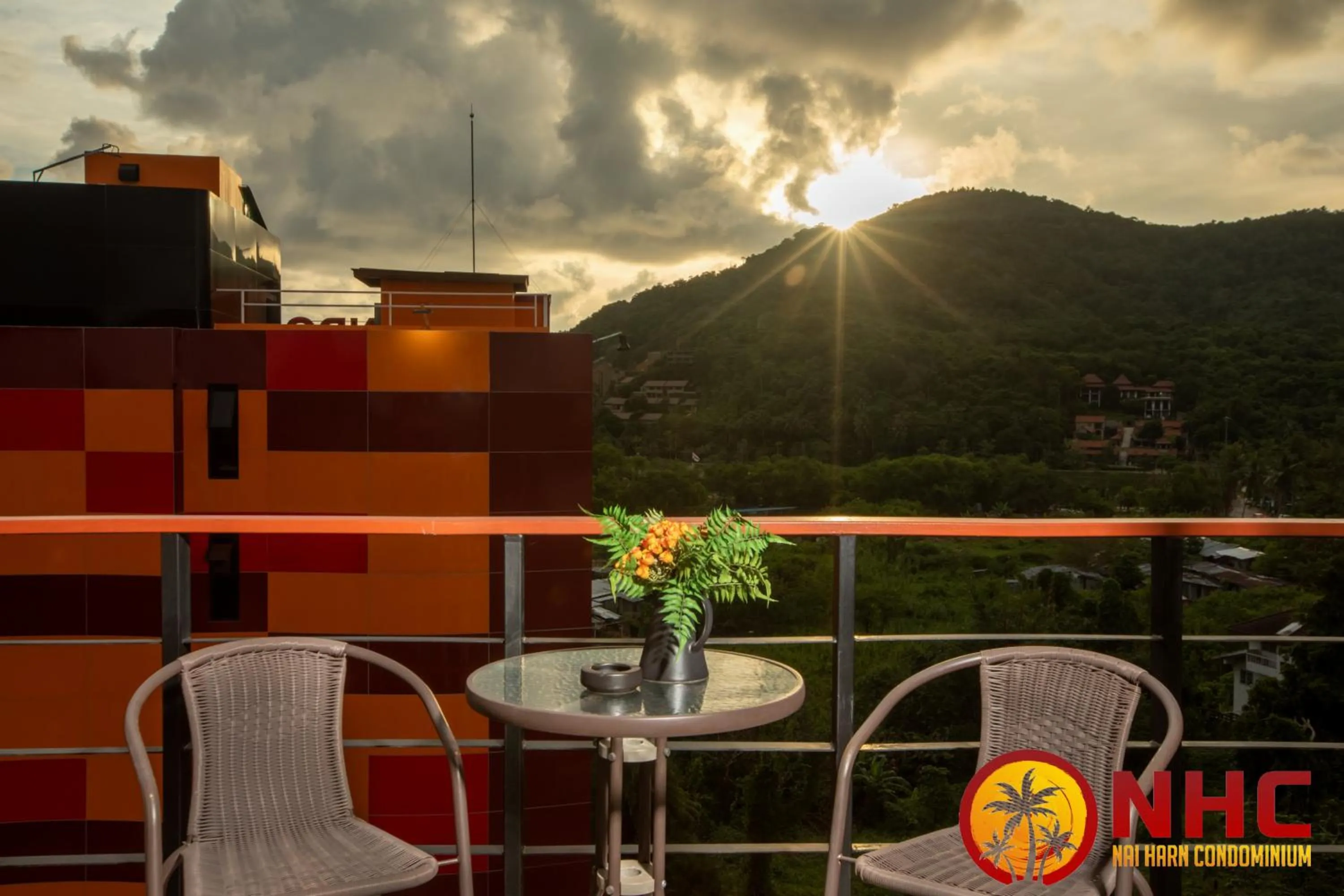Balcony/Terrace in Nai Harn Condominium