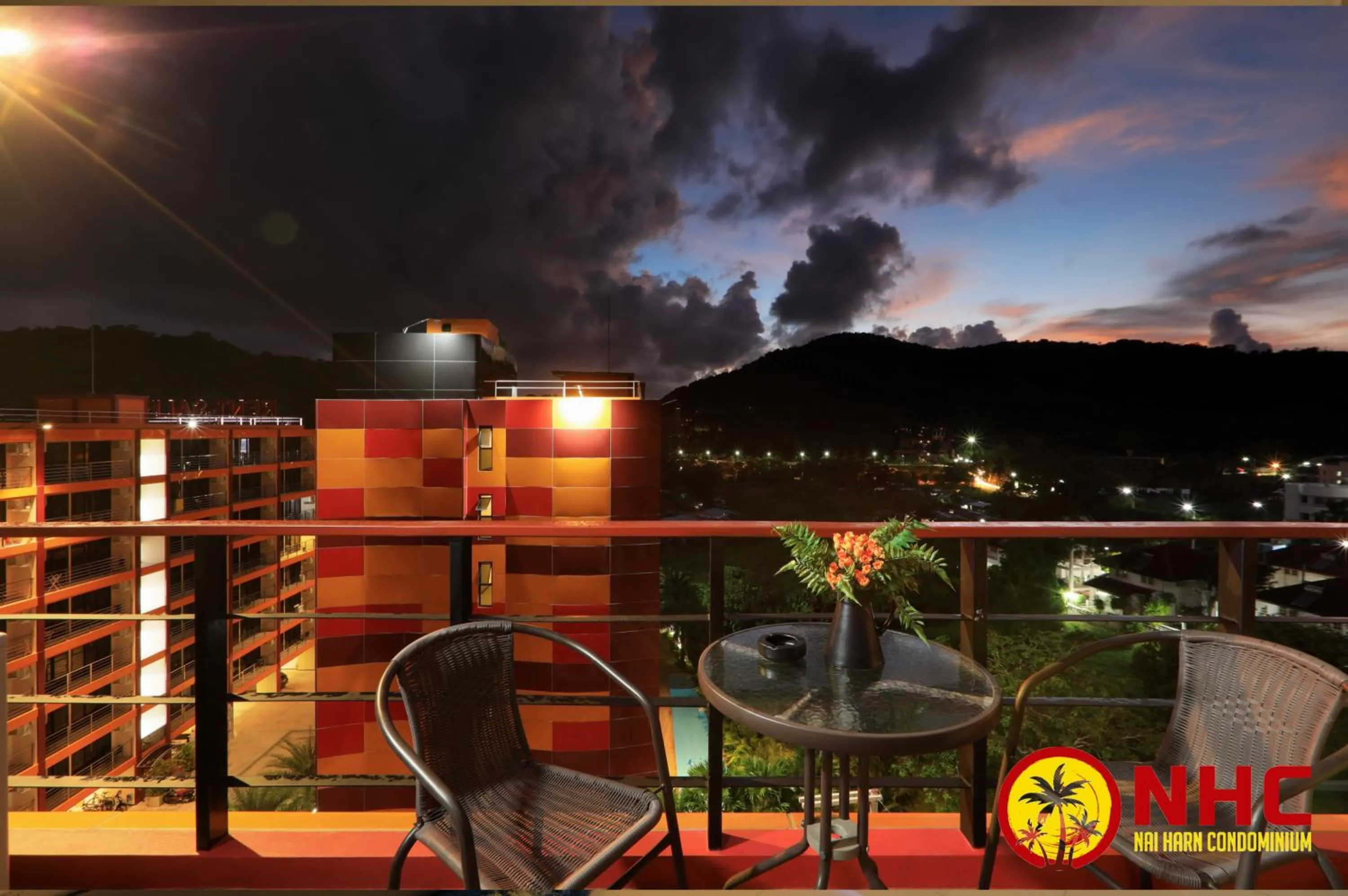 Balcony/Terrace in Nai Harn Condominium