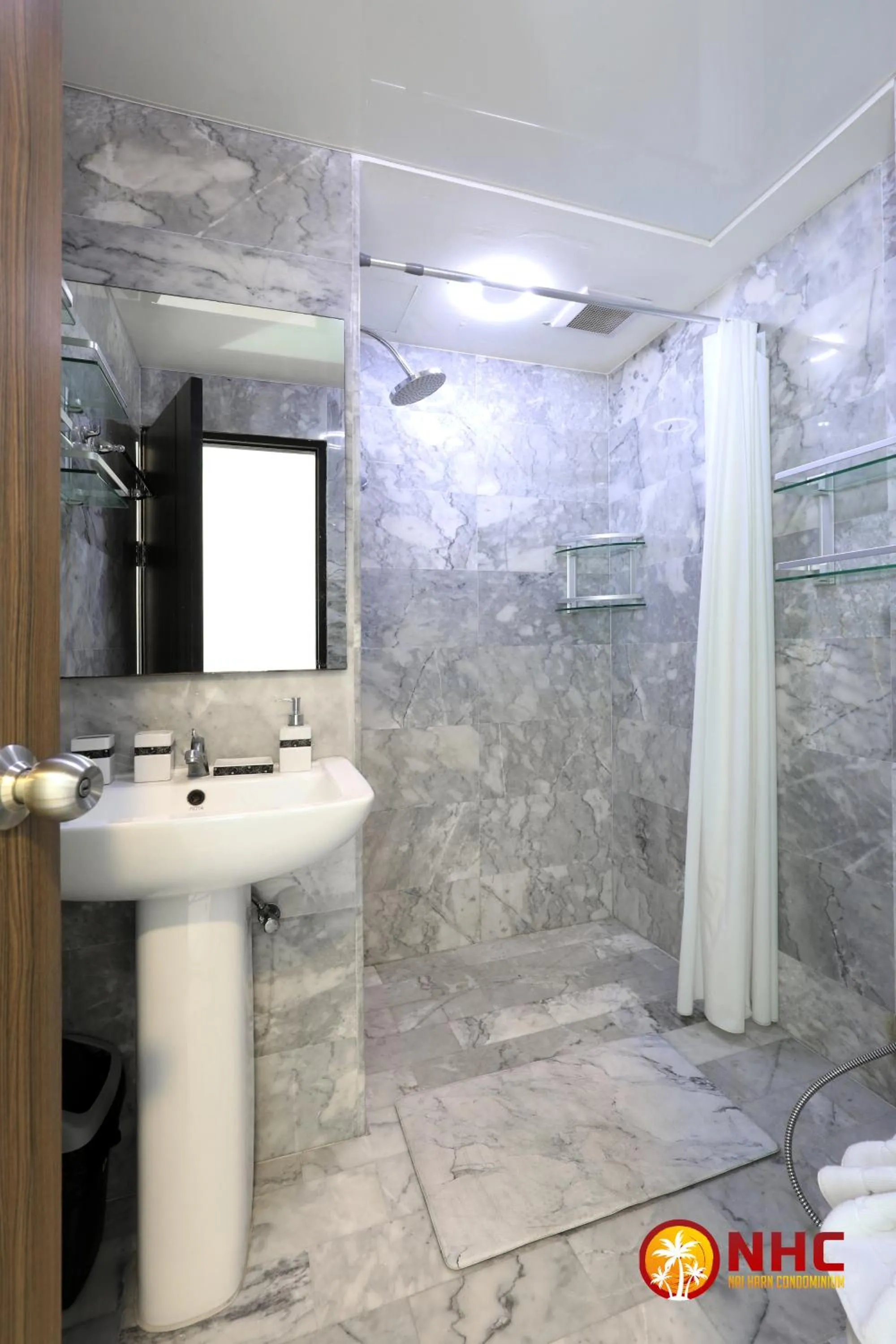 Shower in Nai Harn Condominium