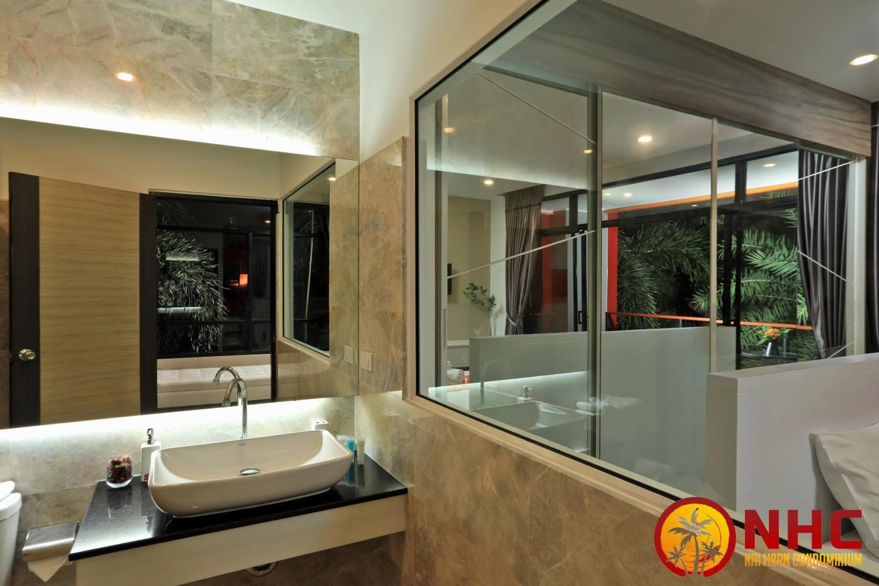 Shower in Nai Harn Condominium