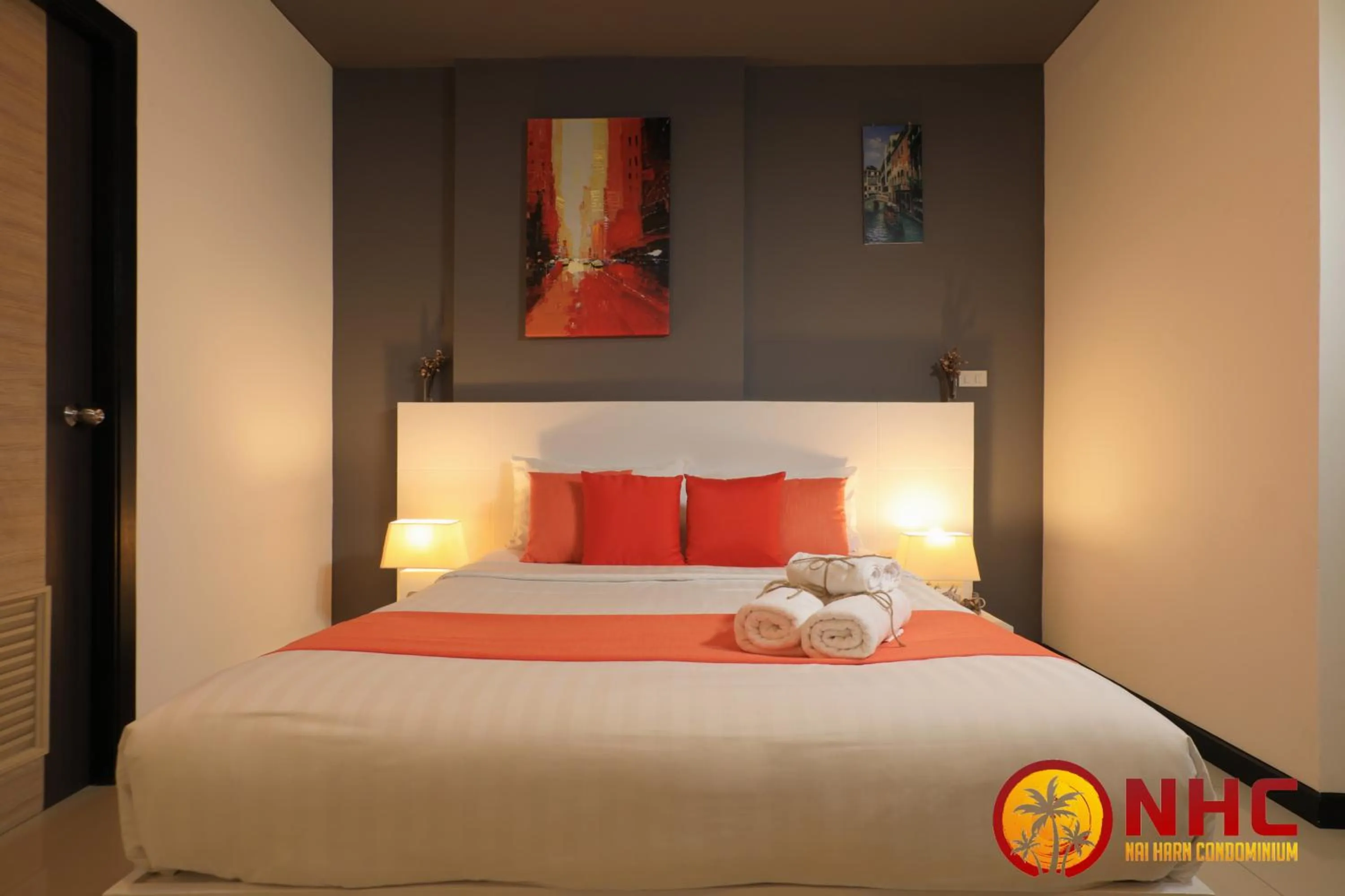 Bed in Nai Harn Condominium