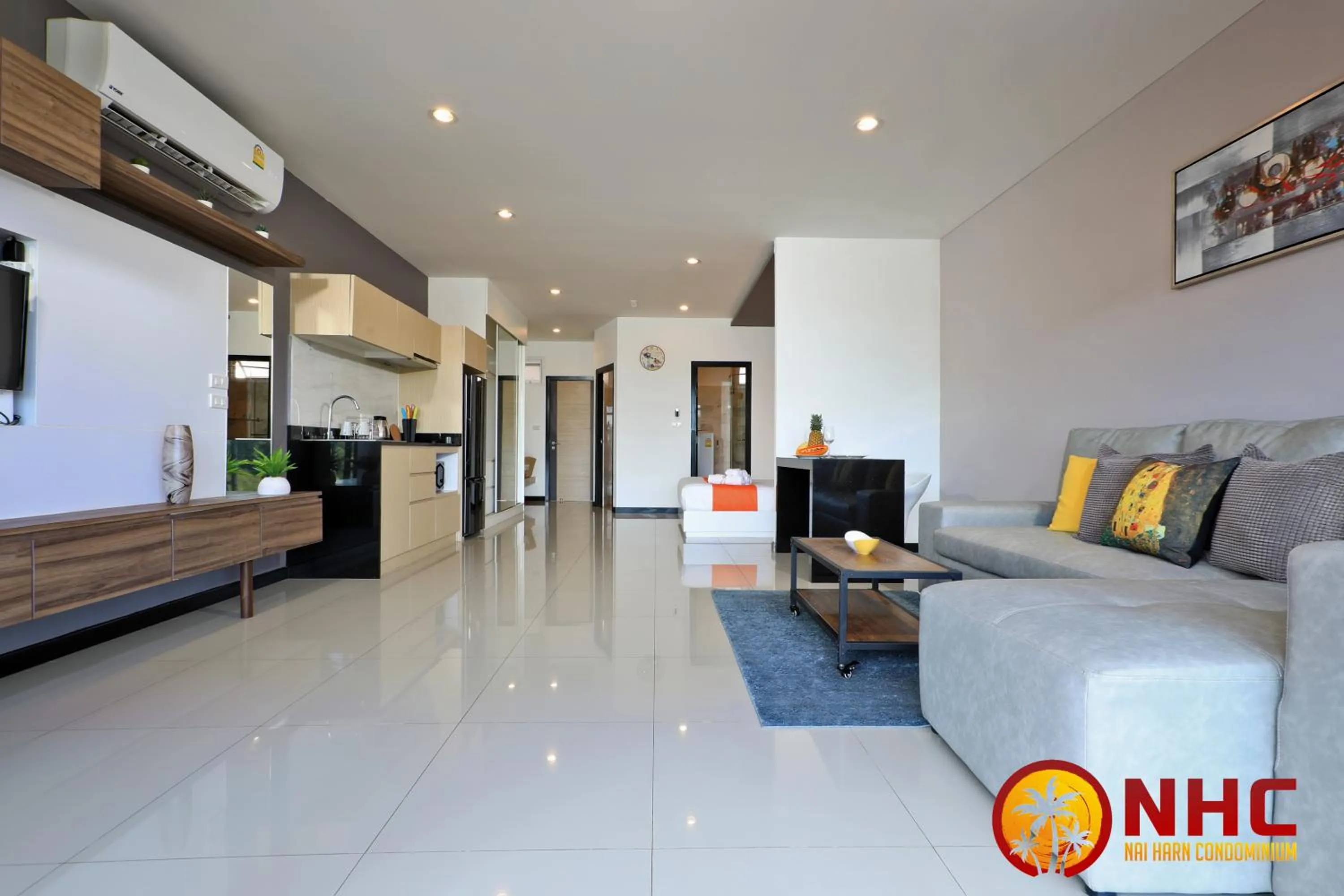 Photo of the whole room in Nai Harn Condominium