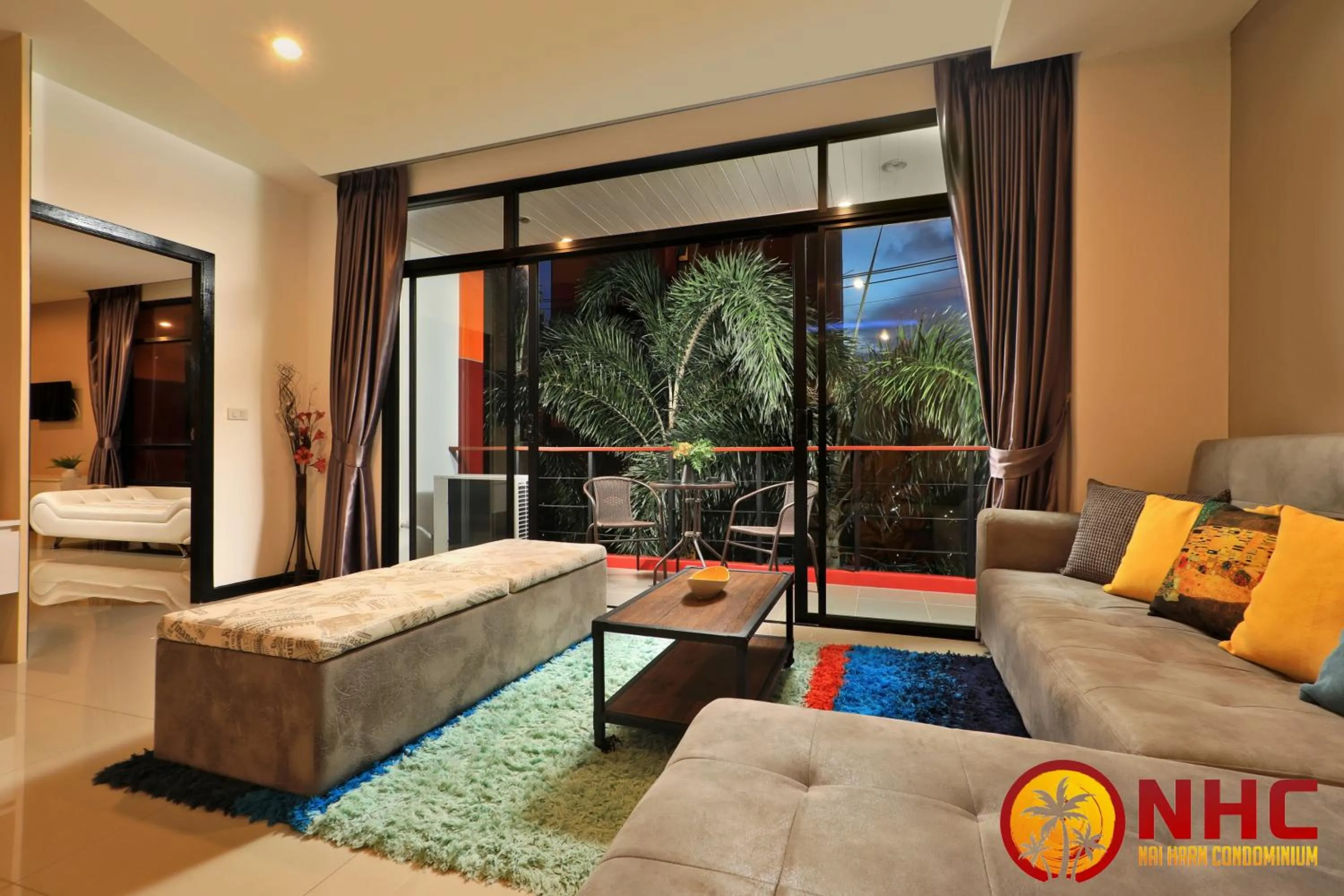 Balcony/Terrace in Nai Harn Condominium