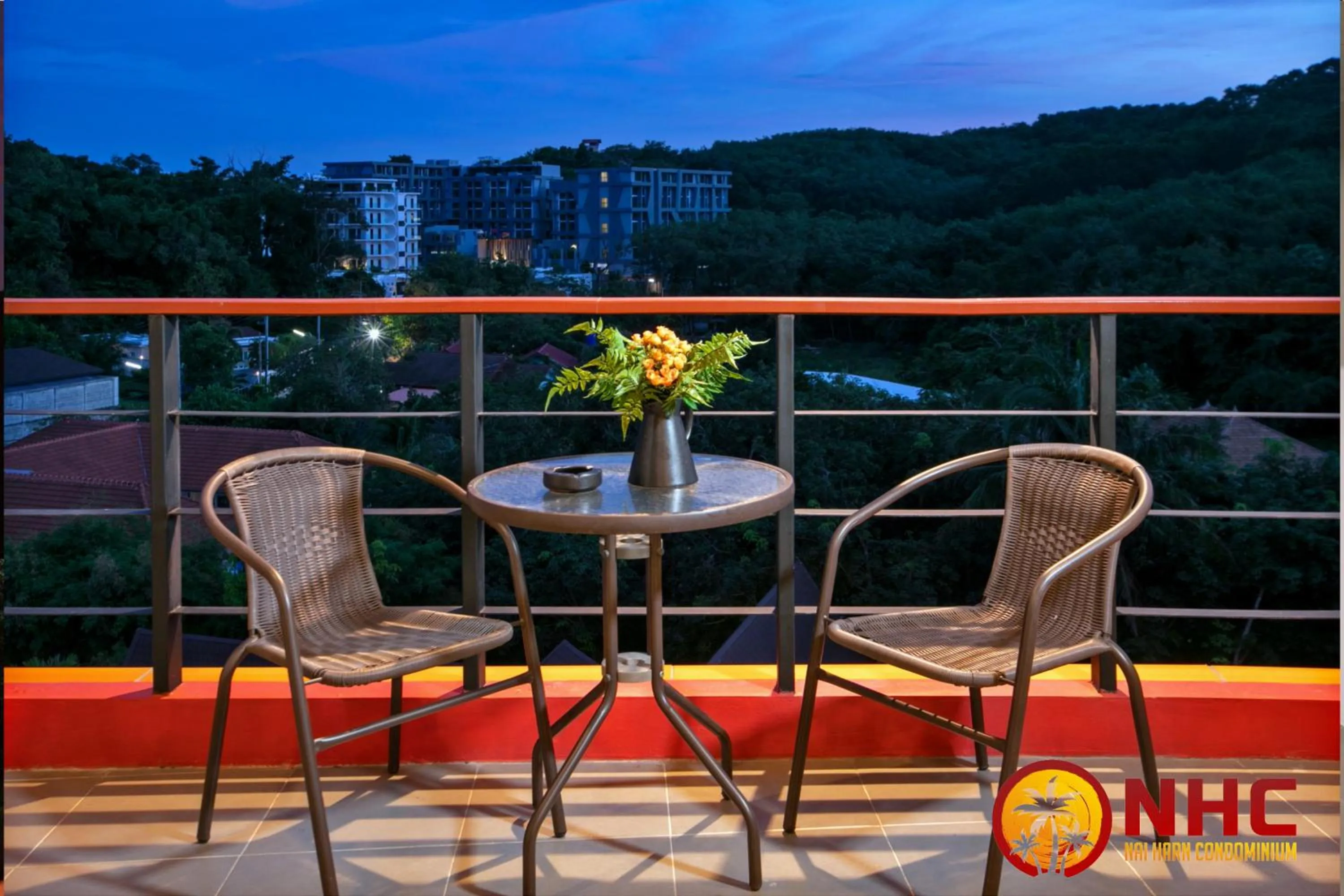 Balcony/Terrace in Nai Harn Condominium