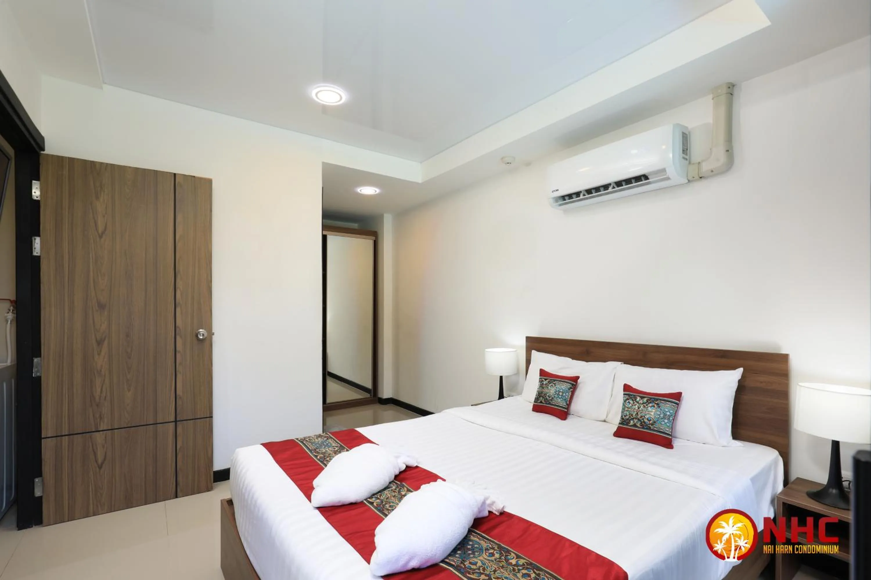 Bed in Nai Harn Condominium