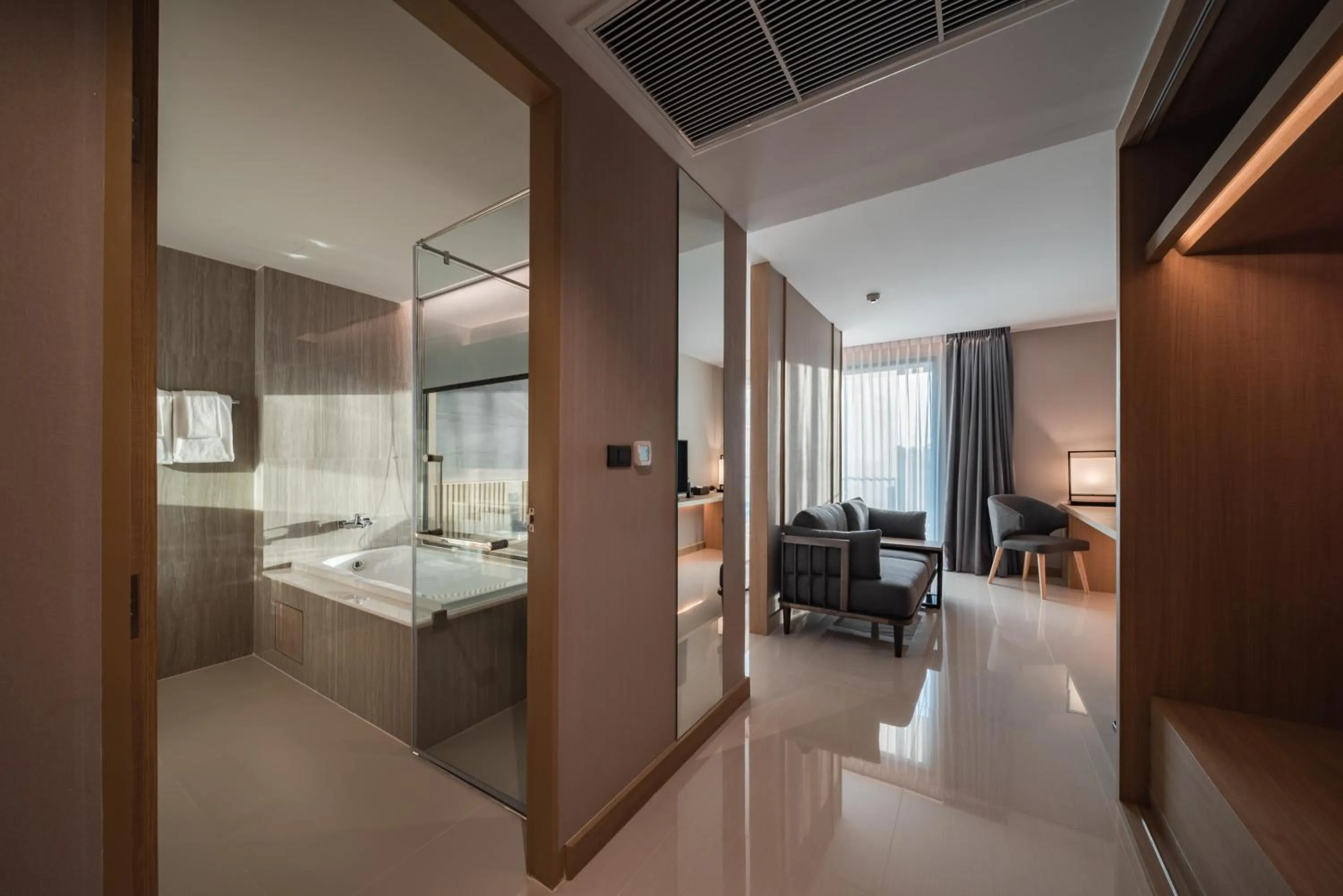 Bathroom in Mandarin Eastville, Pattaya - SHA Extra Plus