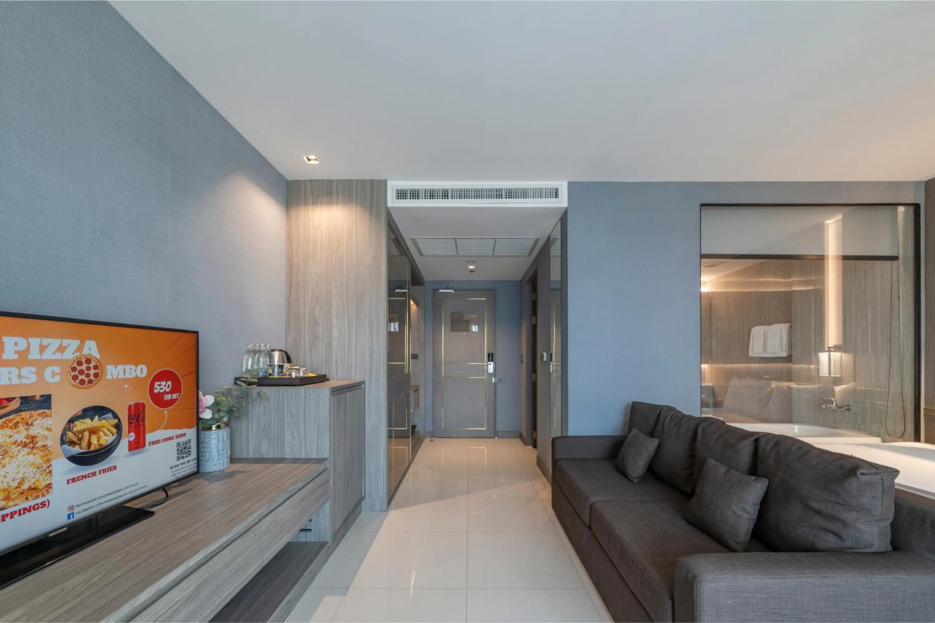 Bedroom in Mandarin Eastville, Pattaya - SHA Extra Plus