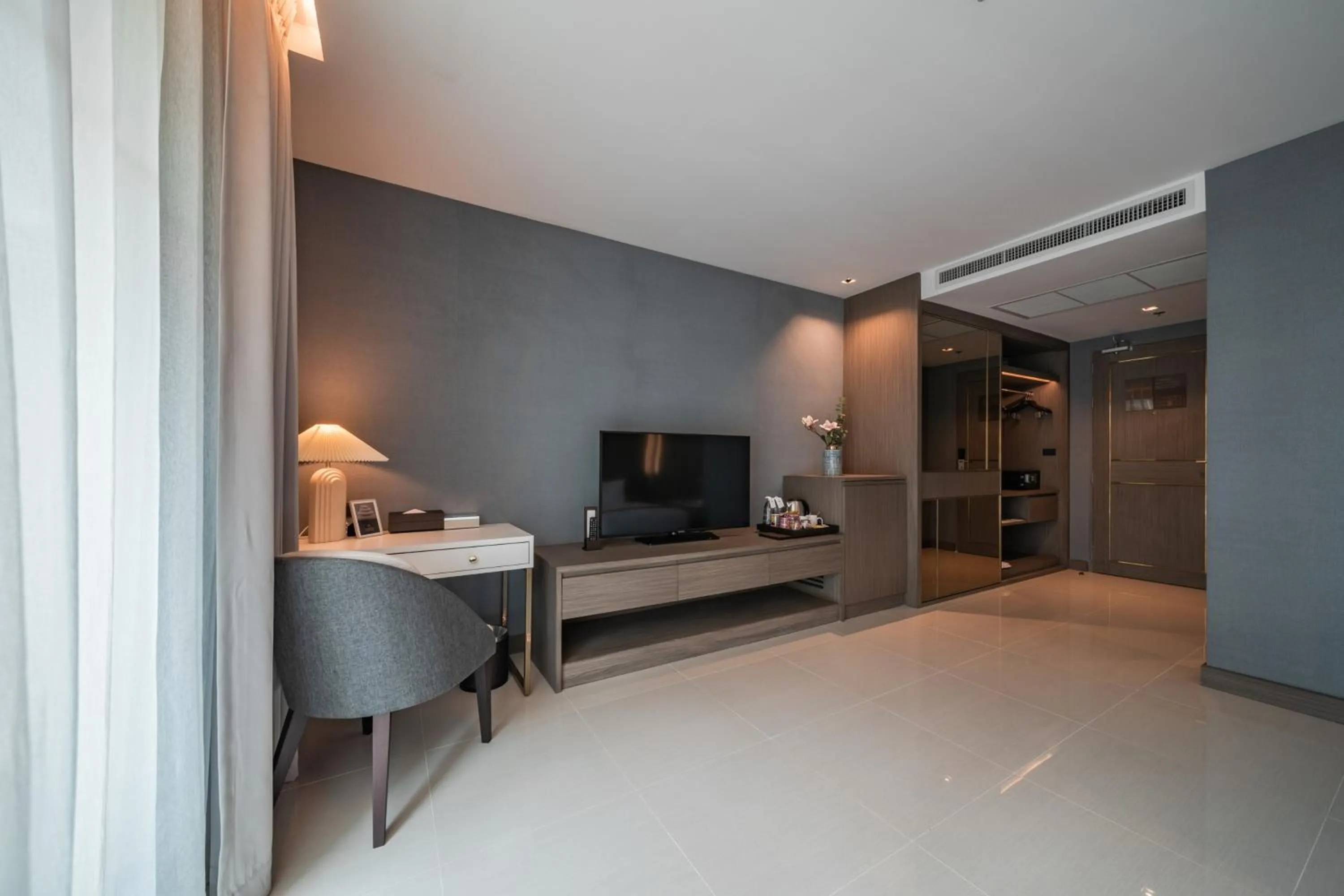 Bedroom in Mandarin Eastville, Pattaya - SHA Extra Plus