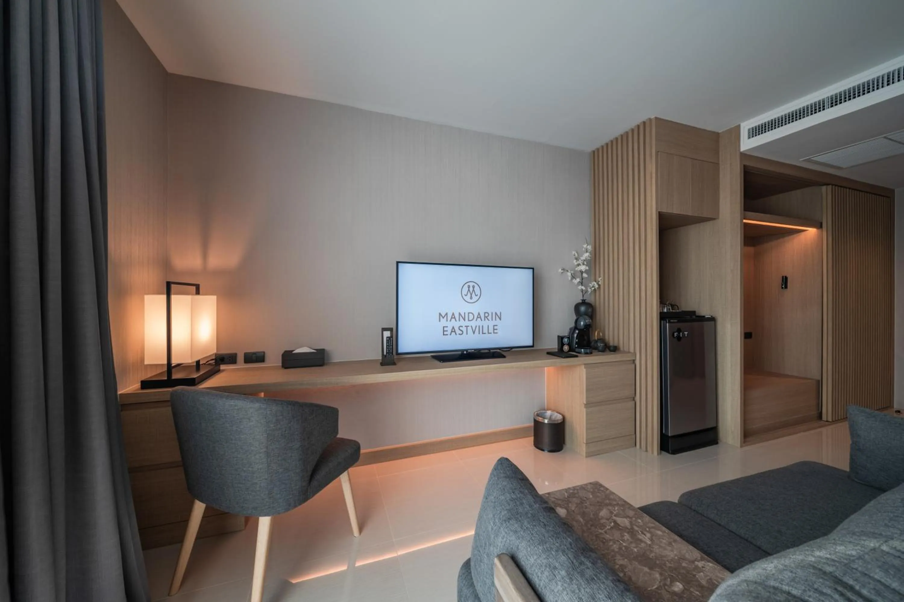 Bedroom in Mandarin Eastville, Pattaya - SHA Extra Plus