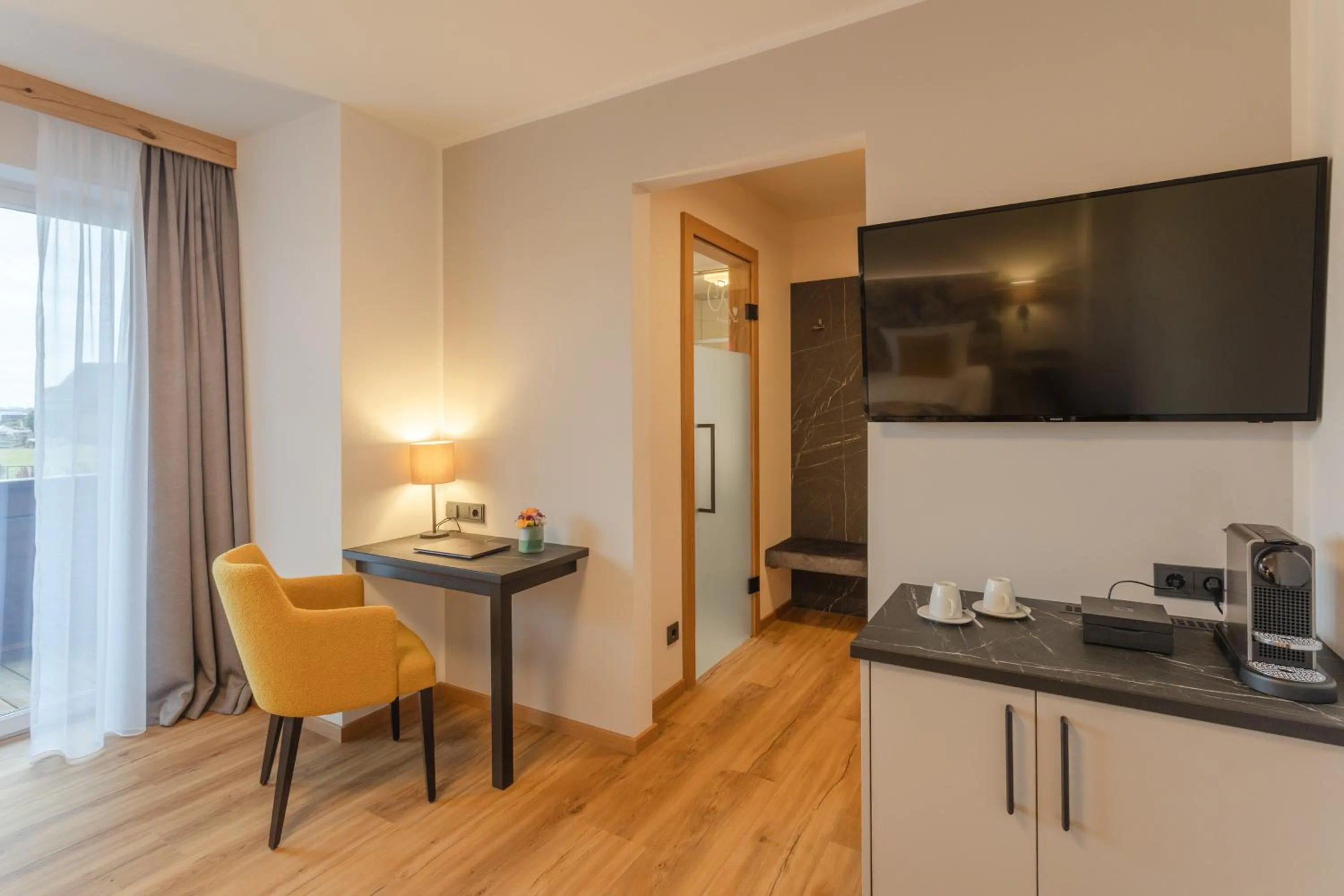 Coffee/tea facilities in Natur- und Wohlfühlhotel Kastenholz