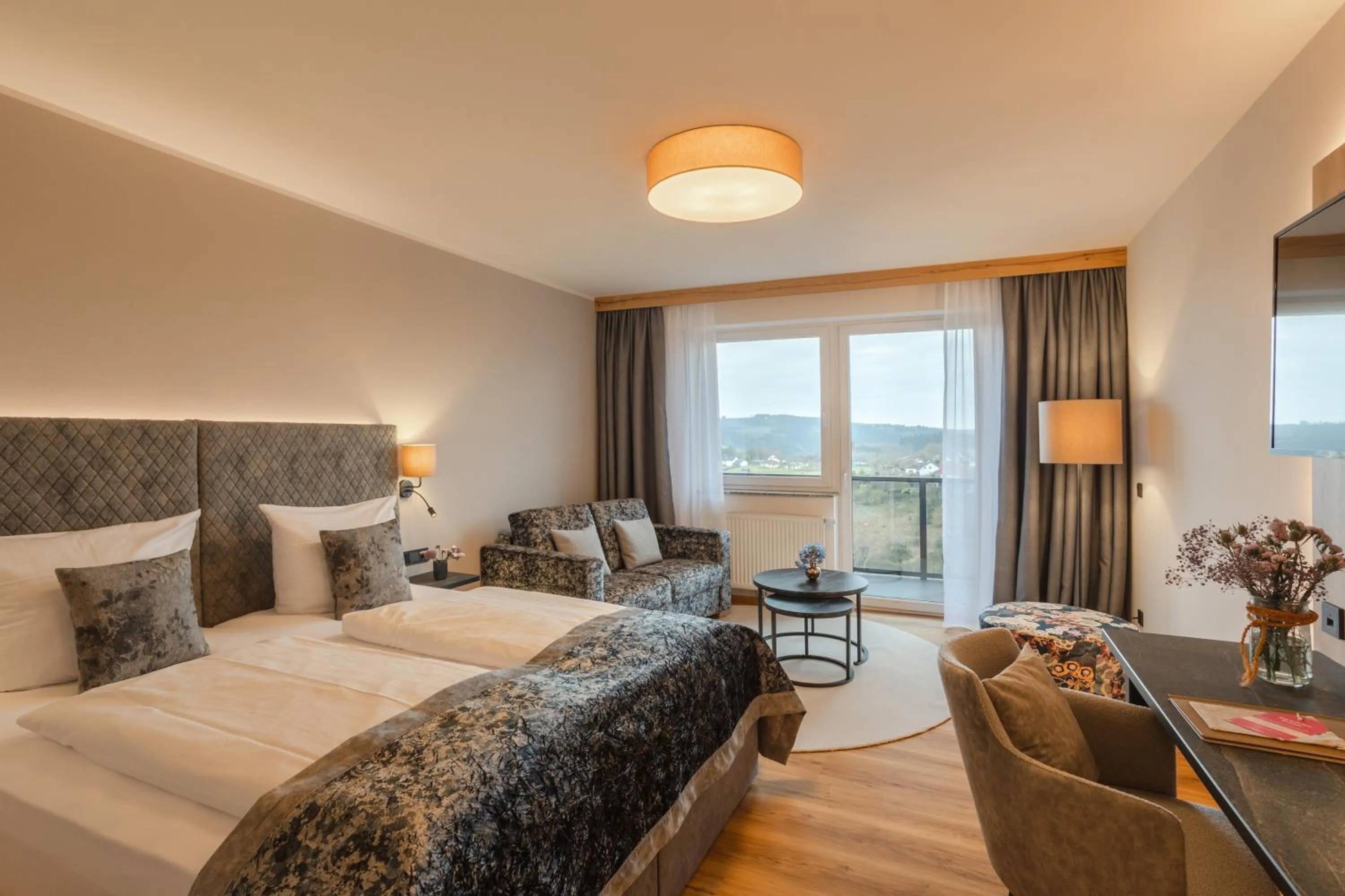 Photo of the whole room, Bed in Natur- und Wohlfühlhotel Kastenholz