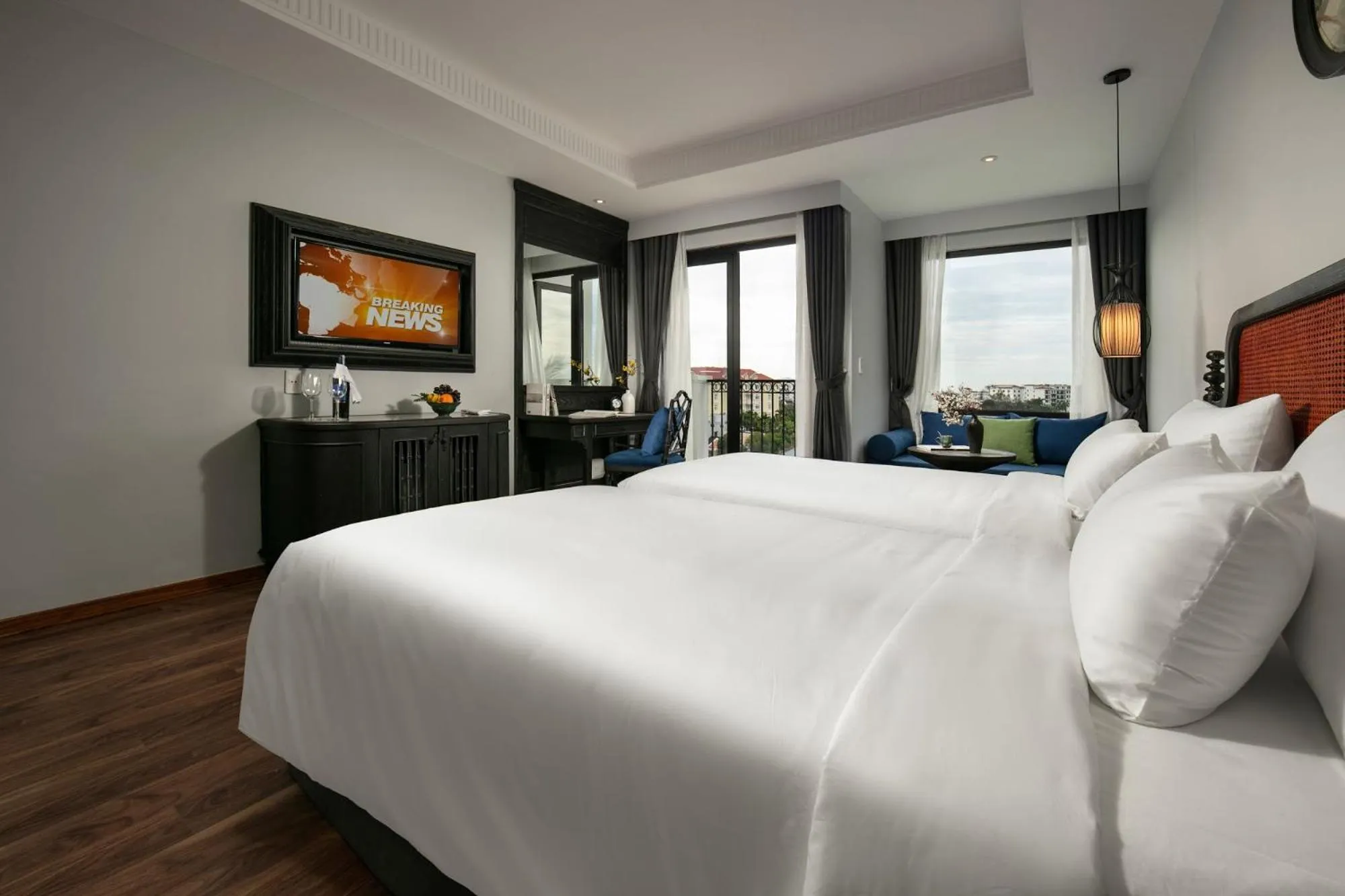 Bedroom, Bed in Shining Riverside Hoi An Boutique & Spa