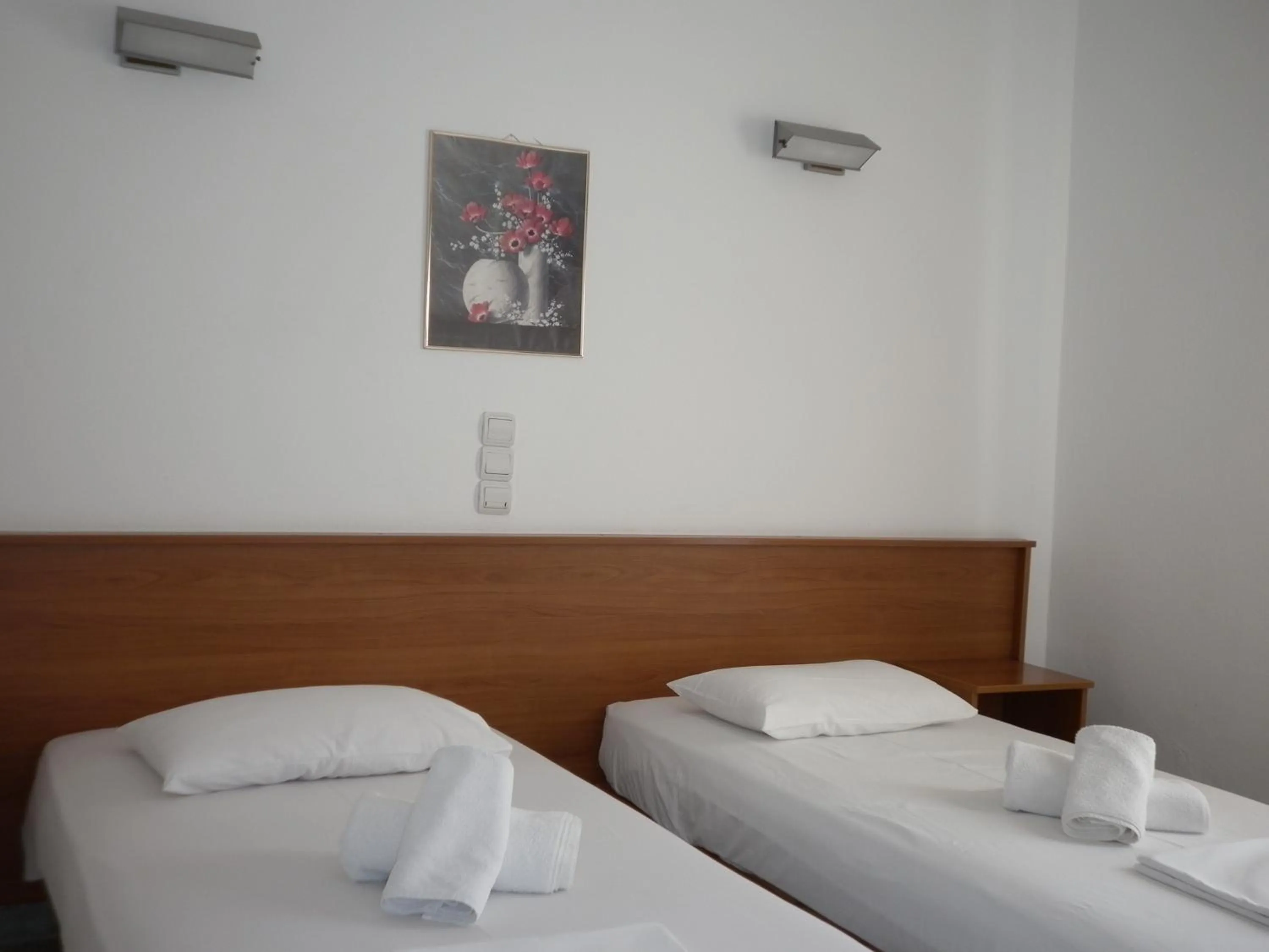 Bedroom, Bed in Hotel Ritsa