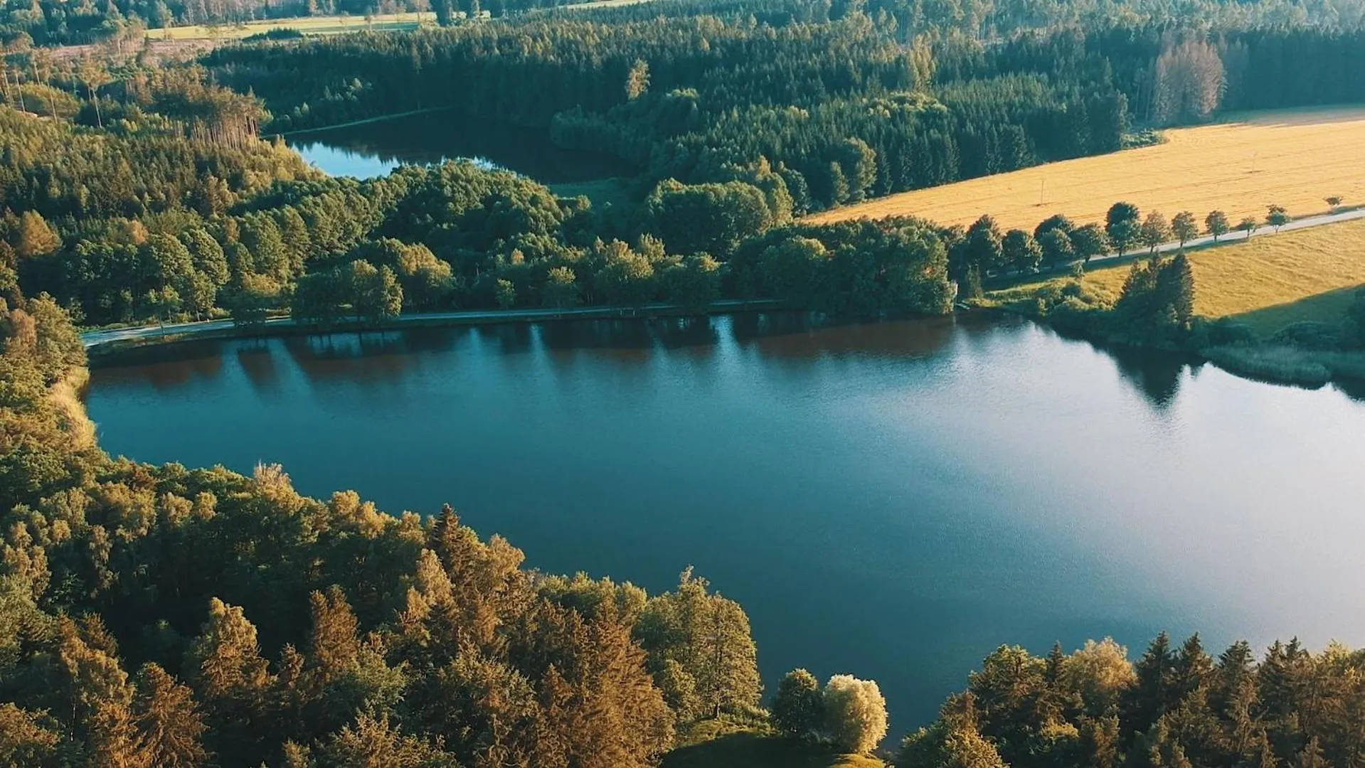 Lake view in Hotel Chytrov