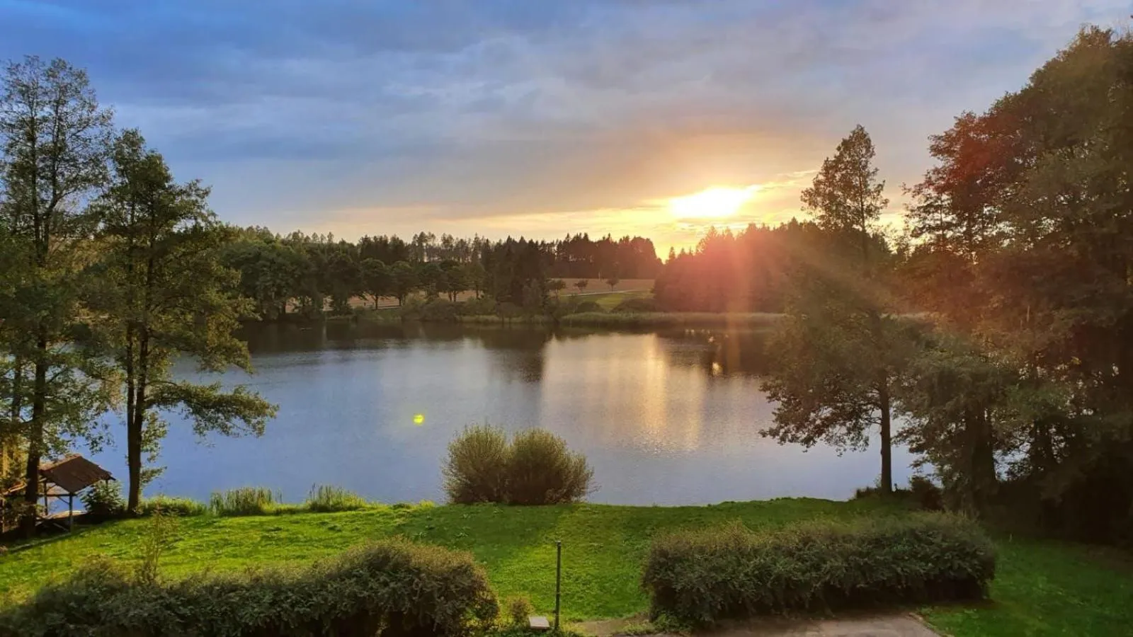 Lake view in Hotel Chytrov
